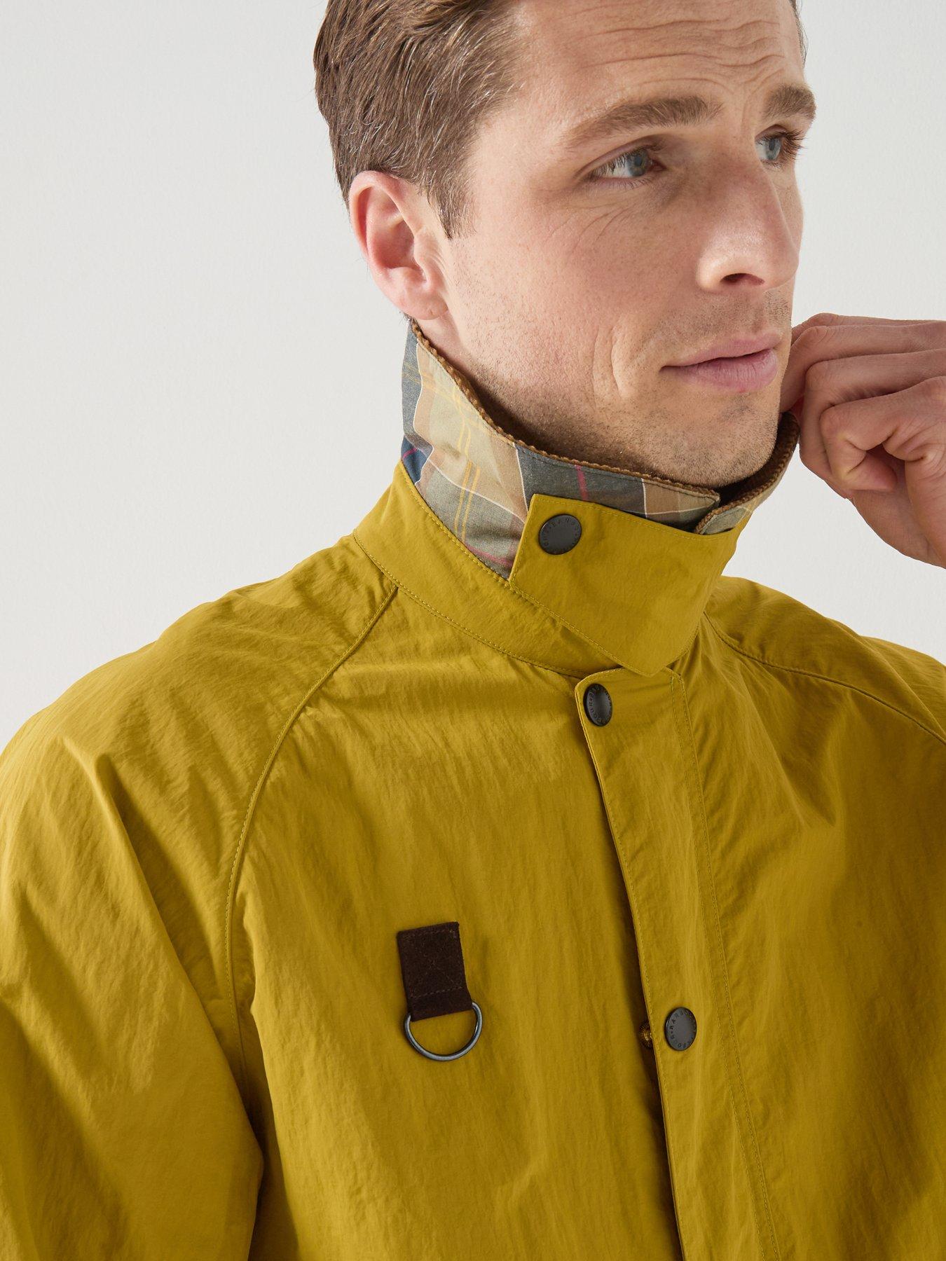  image of barbour-icons-spey-jacket-yellow