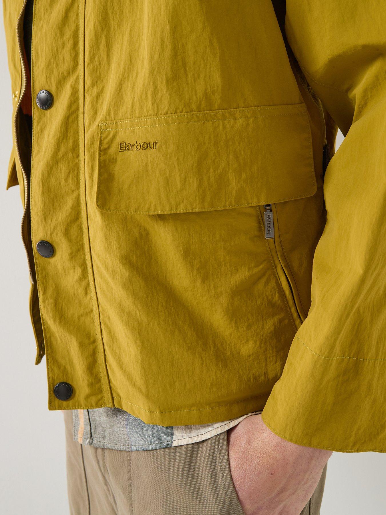  image of barbour-icons-spey-jacket-yellow