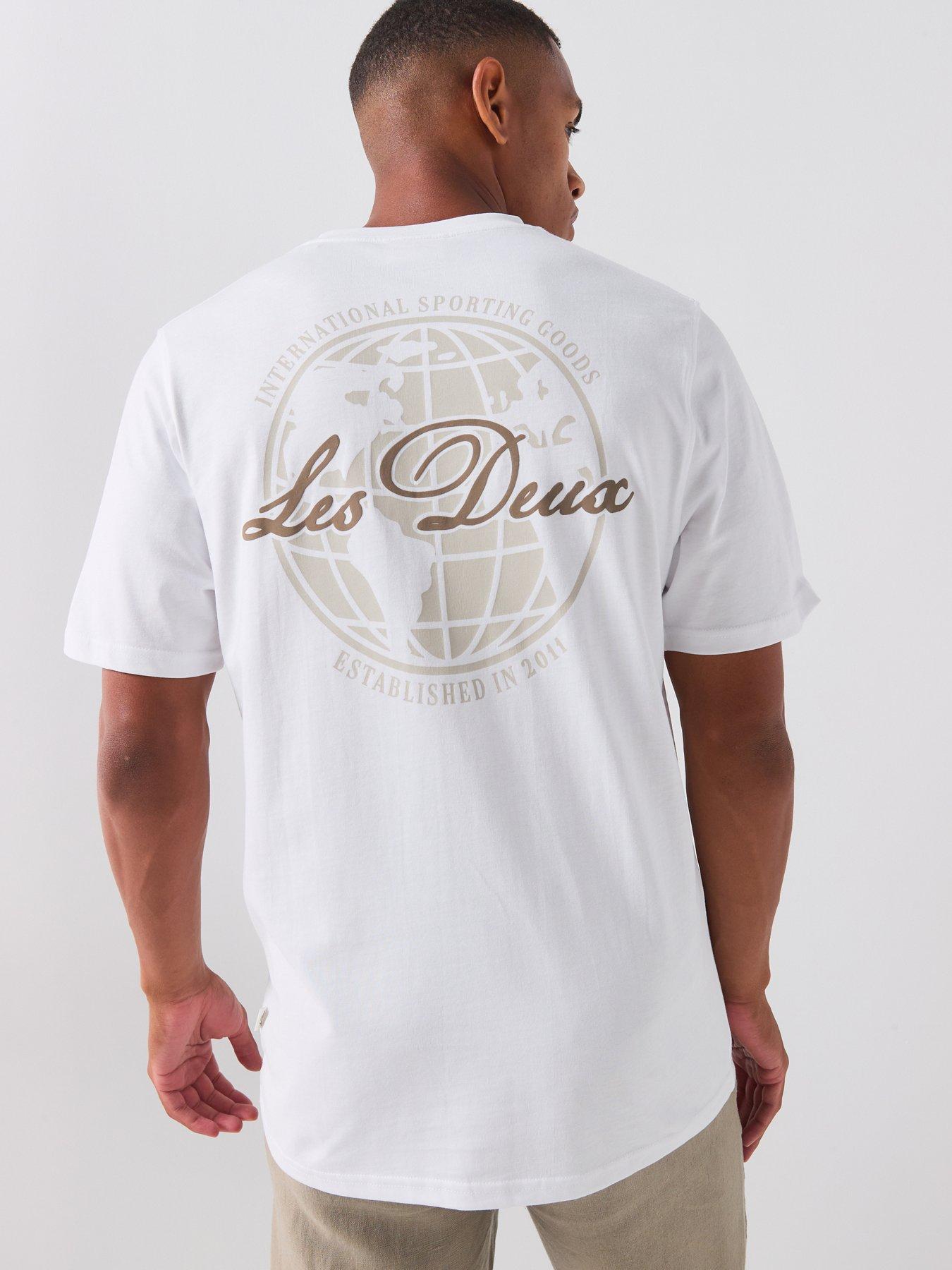 Les Deux Ben Globe T-Shirt - White