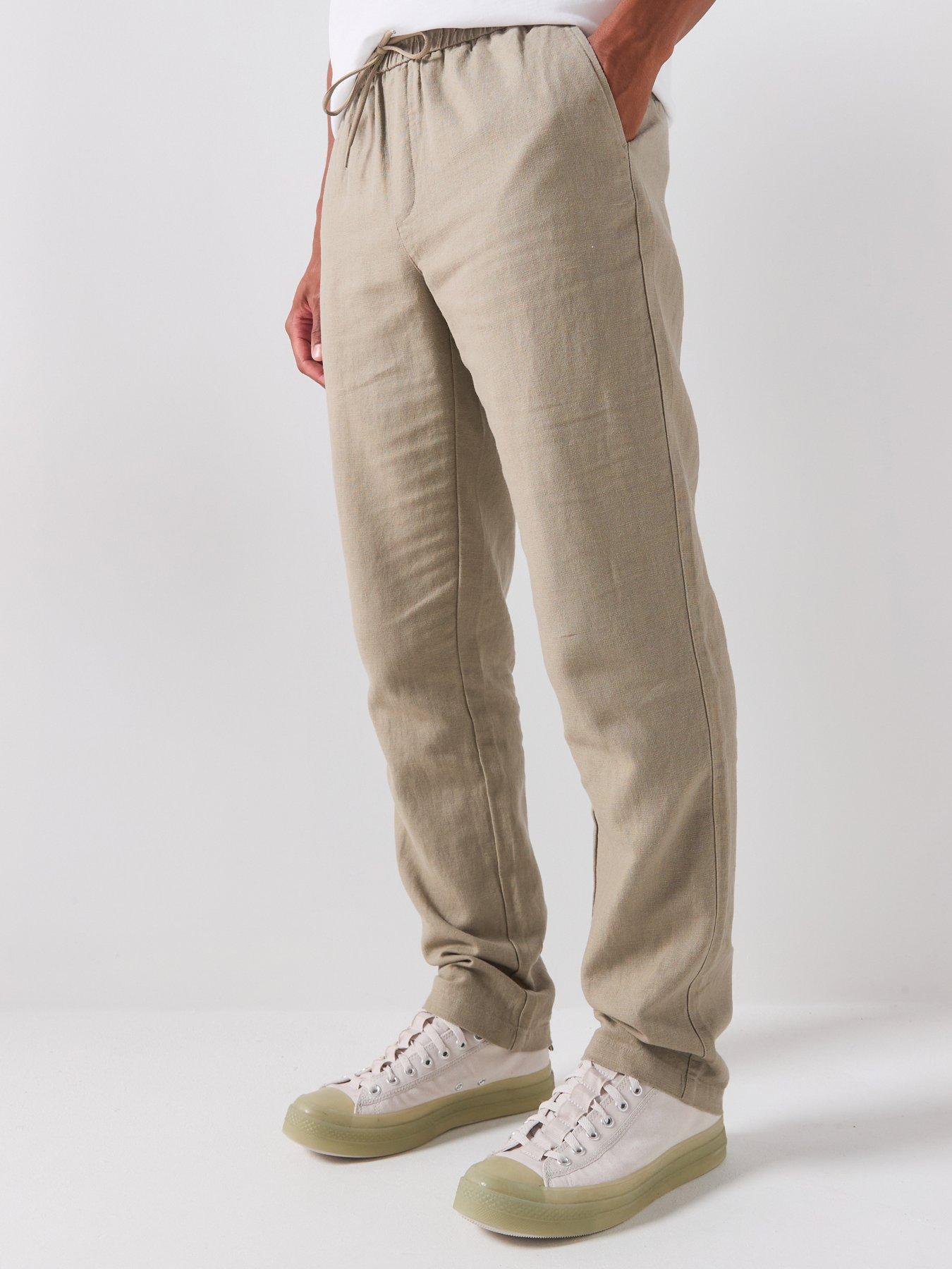 Les Deux Patrick Linen Trousers - Beige
