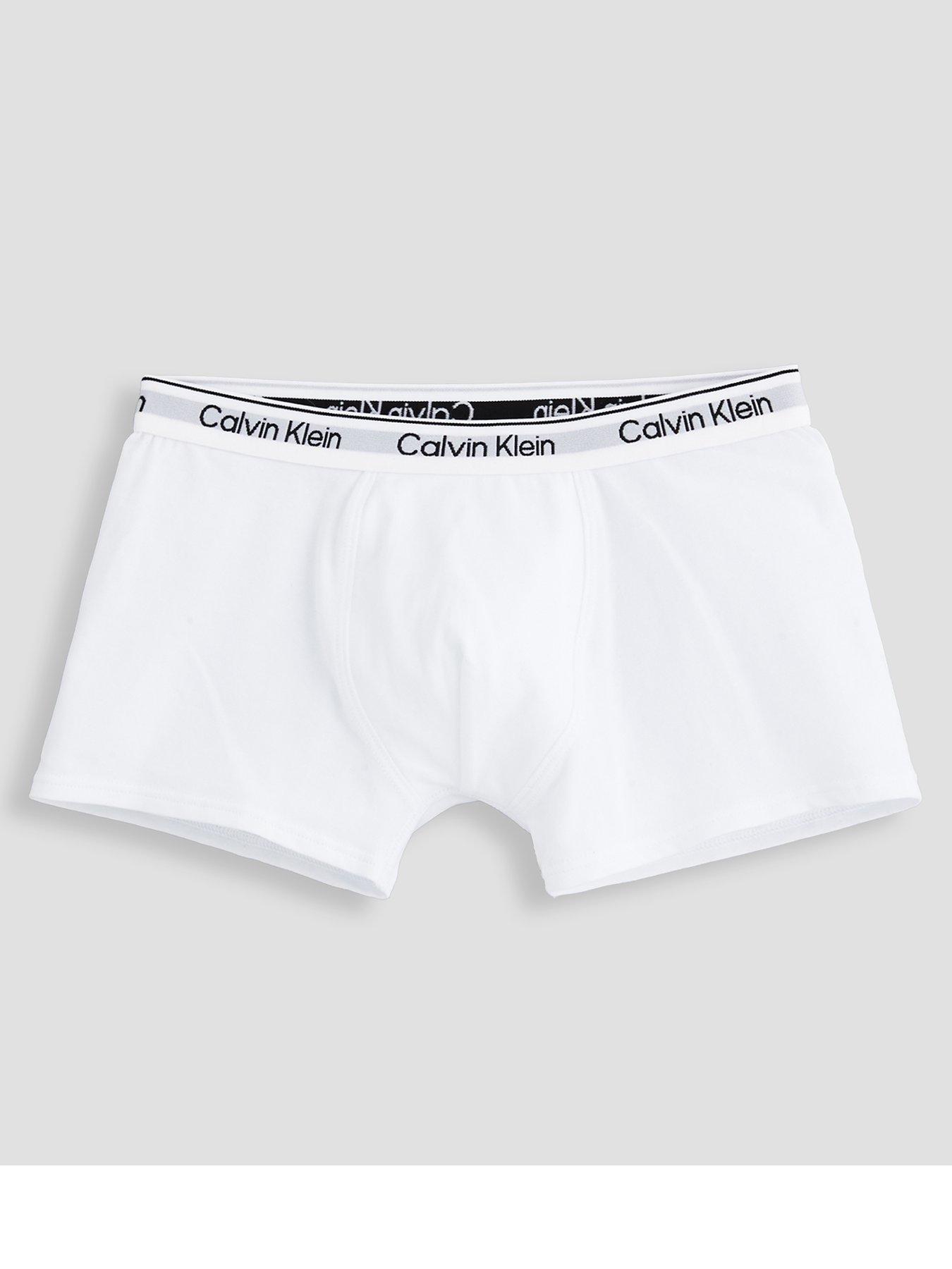 Image 3 of 4 of Calvin Klein Boys 2 Pack Modern Cotton Trunk - Multi