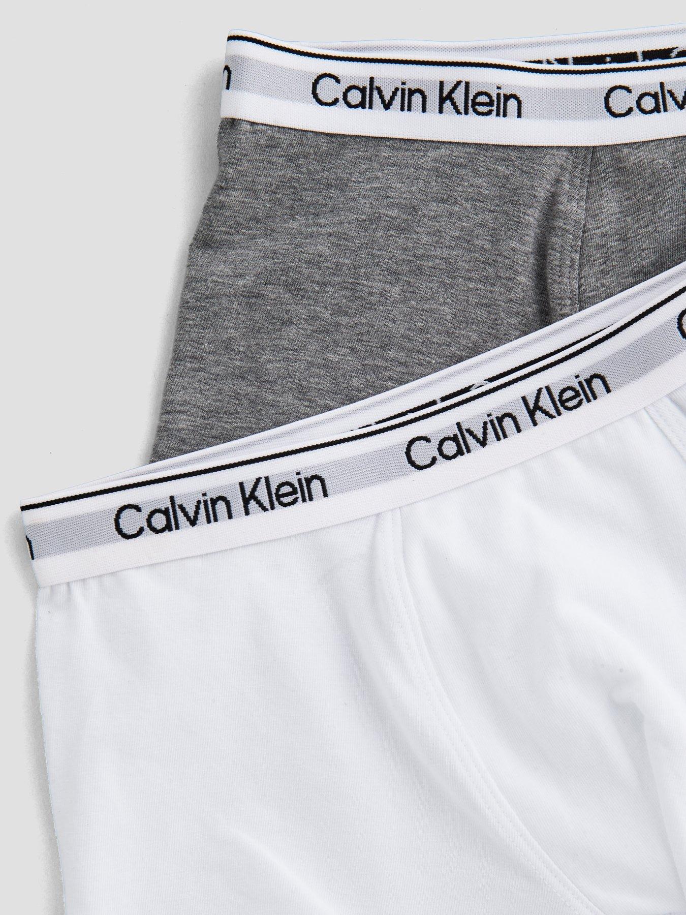 Image 4 of 4 of Calvin Klein Boys 2 Pack Modern Cotton Trunk - Multi