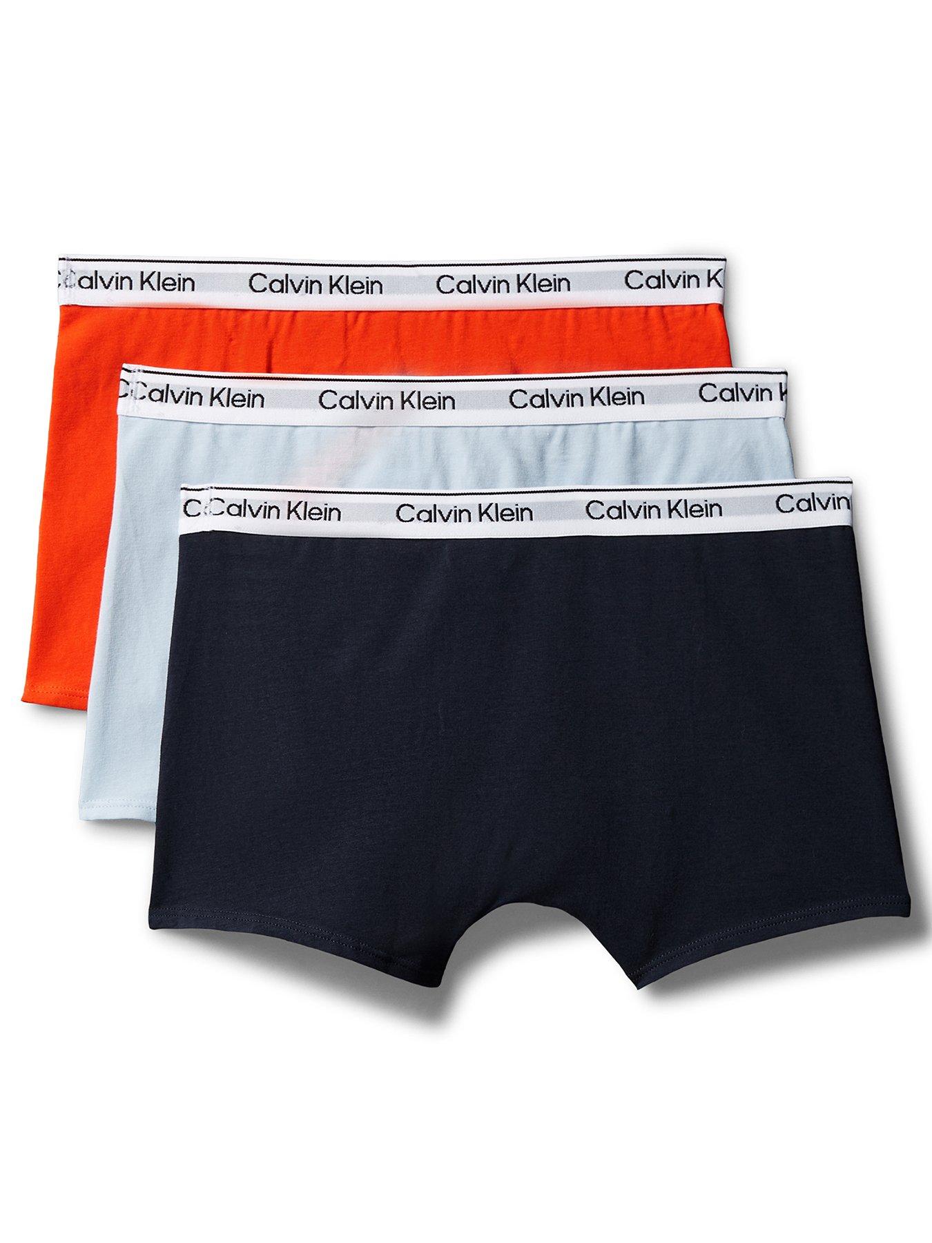 Image 2 of 2 of Calvin Klein Boys 3 Pack Modern Cotton Trunk - Multi