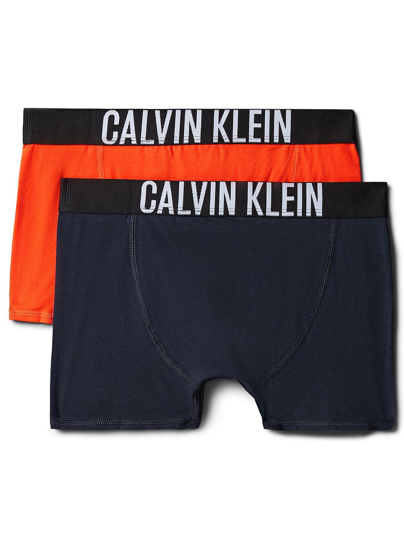 Image 2 of 2 of Calvin Klein Boys 2 Pack Intense Power Trunk - Multi