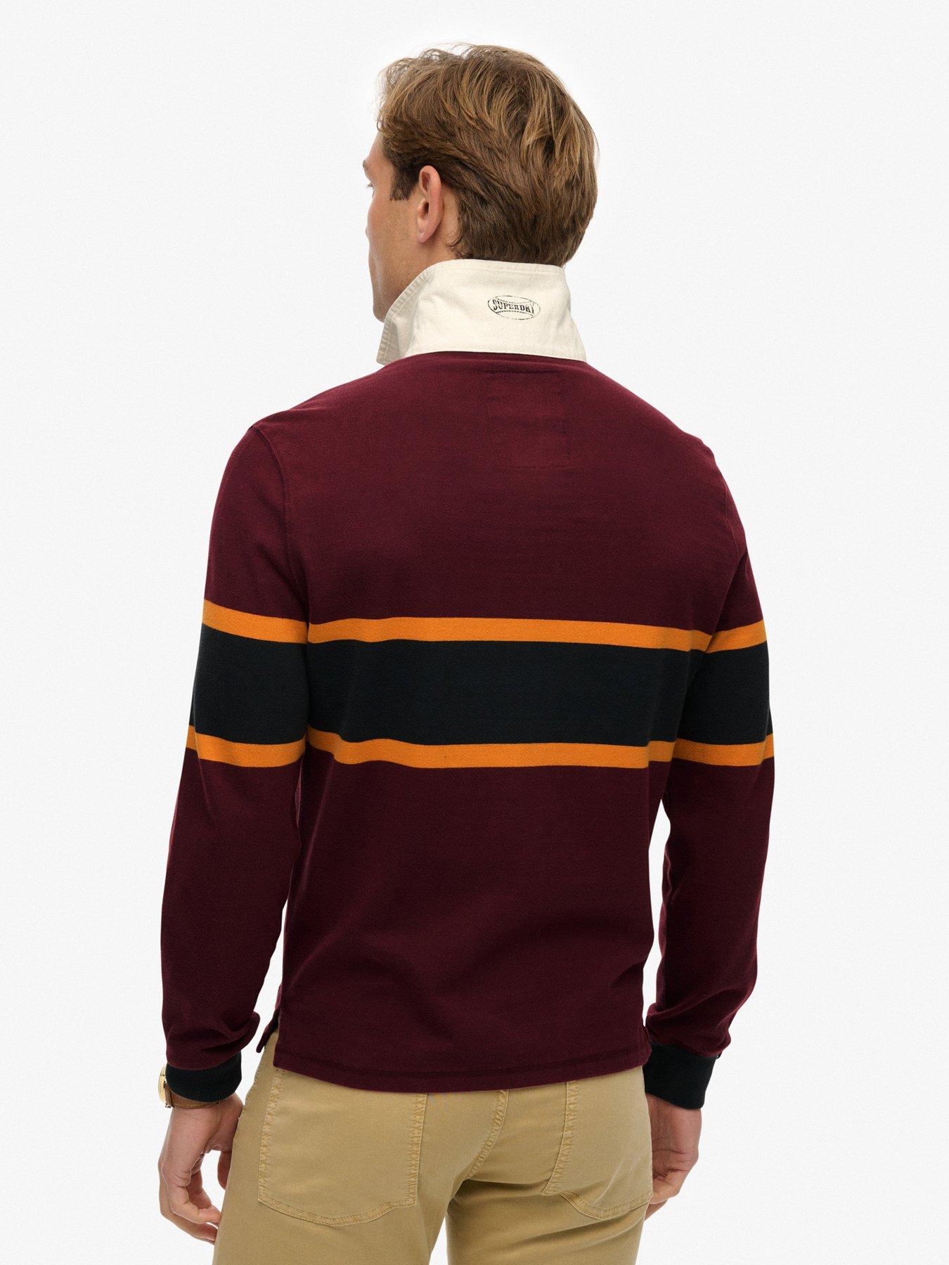 stillFront image of superdry-vintage-athletic-rugby-long-sleeve-t-shirt-dark-red