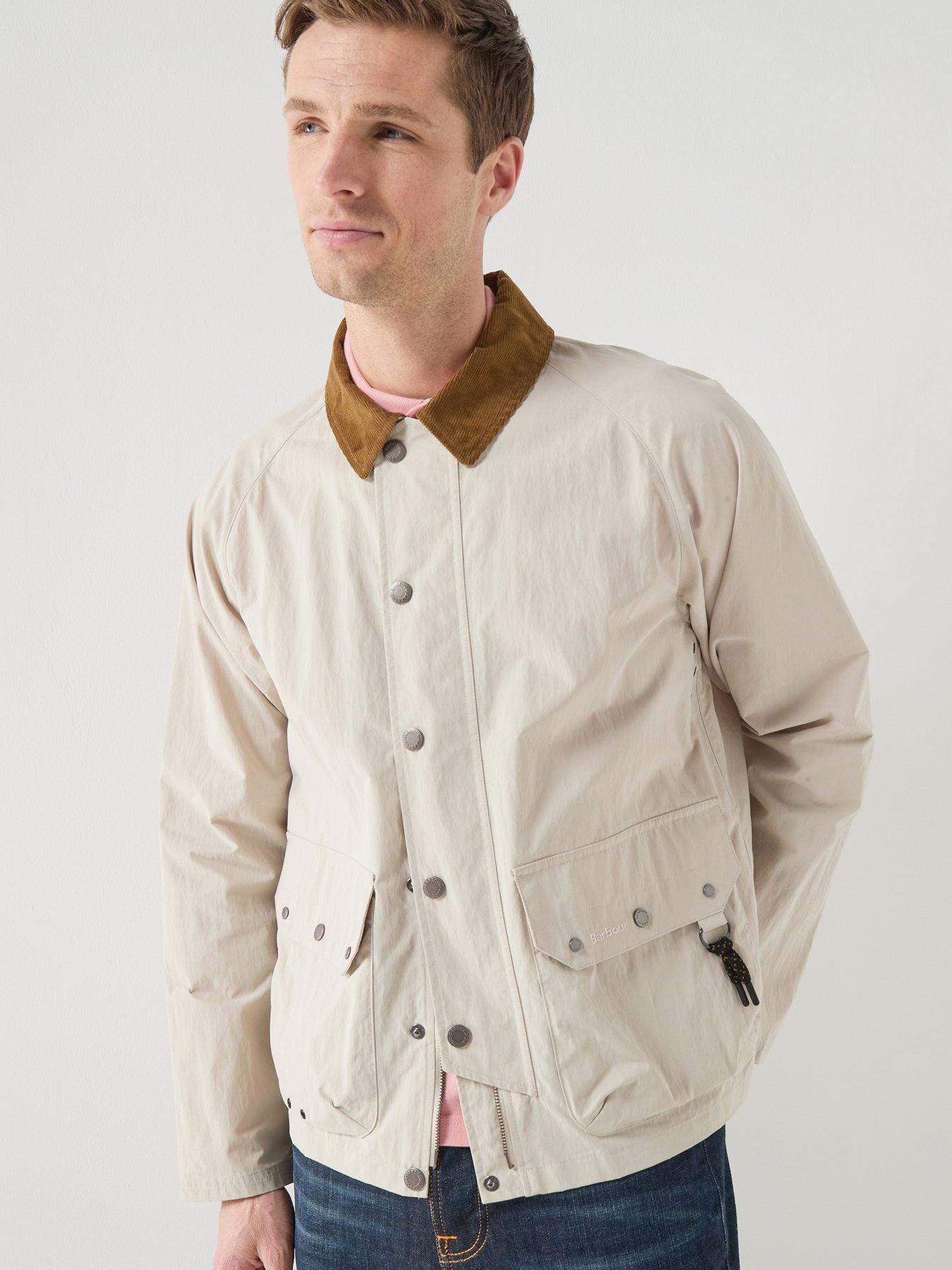 Barbour Re-Engineered Casual Chore Jacket - White
