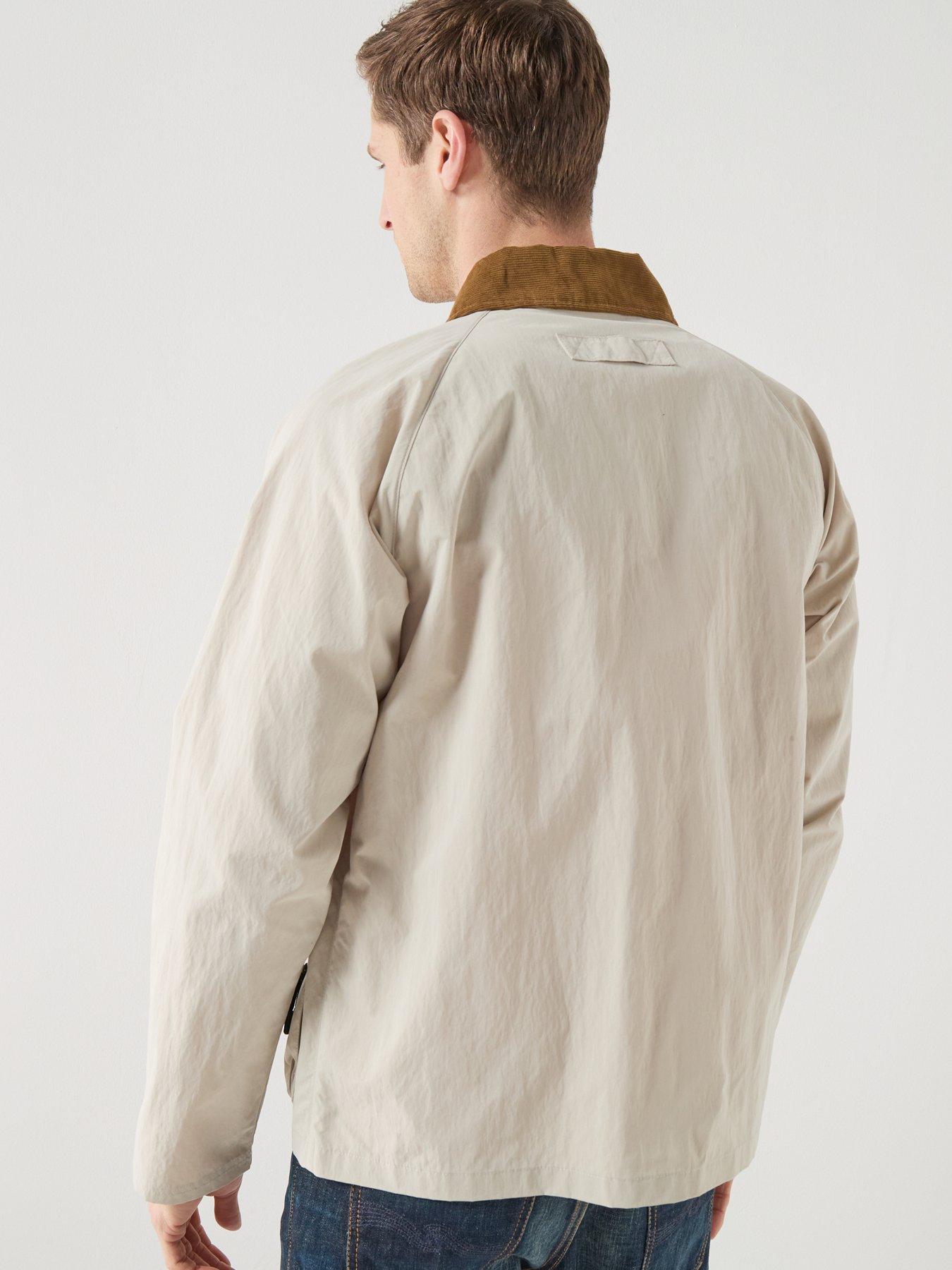 Image 2 of 6 of Barbour Re-Engineered Casual Chore Jacket - White