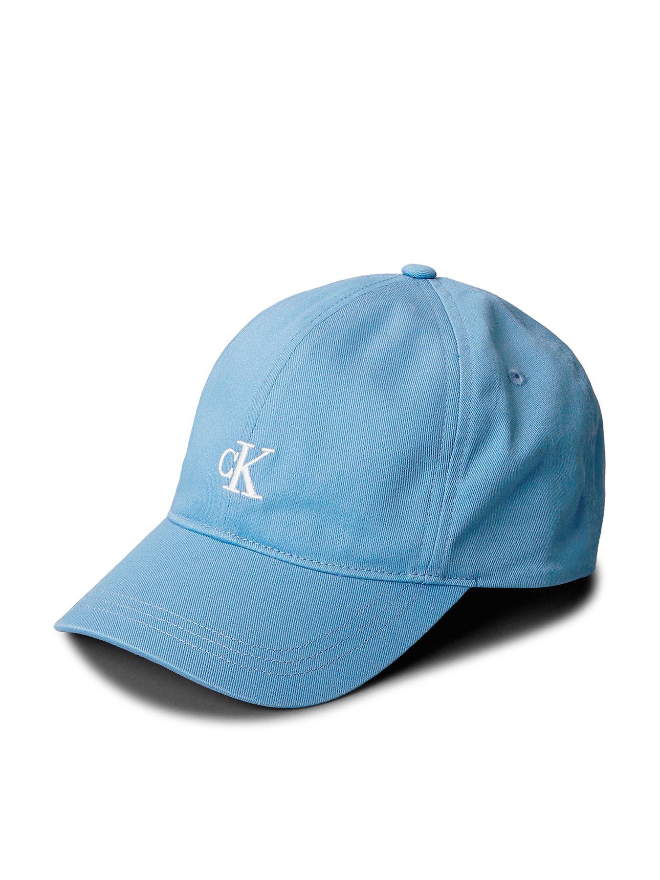  image of calvin-klein-kids-monogram-baseball-cap-blue
