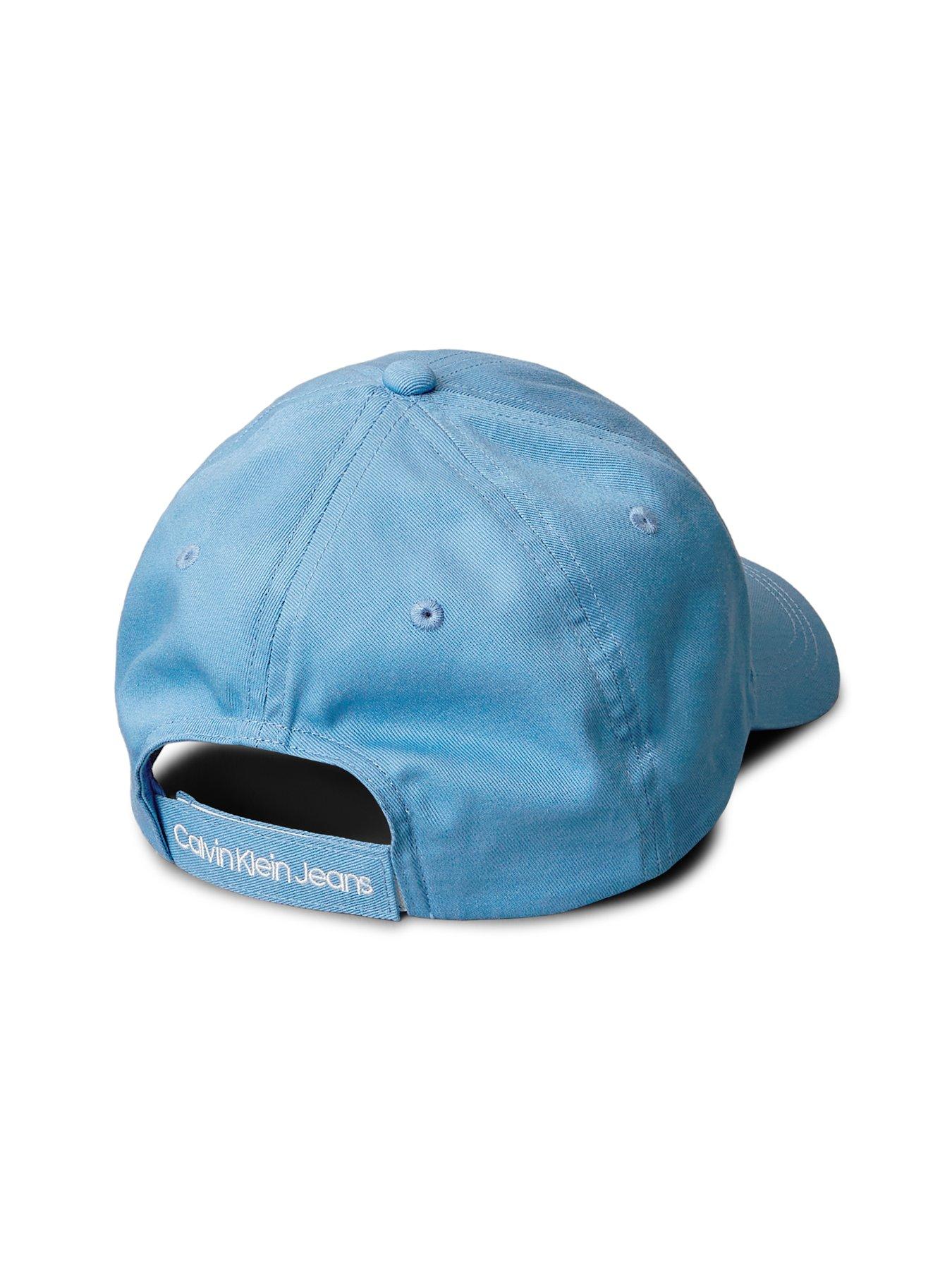 back image of calvin-klein-kids-monogram-baseball-cap-blue