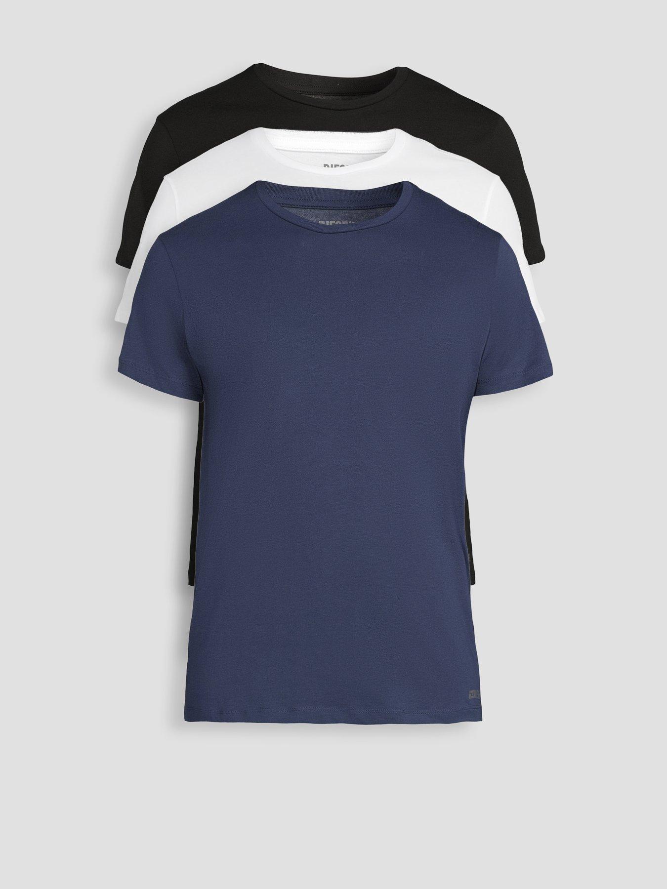Diesel 3 Pack T-Shirt - Multi