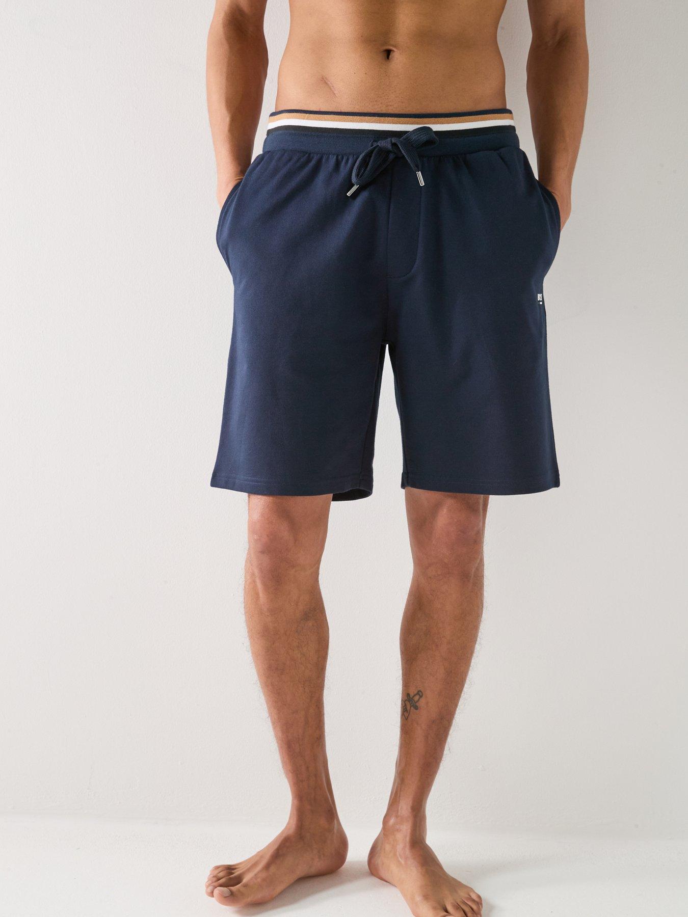 Image 5 of 6 of BOSS Iconic Loungewear Shorts - Navy