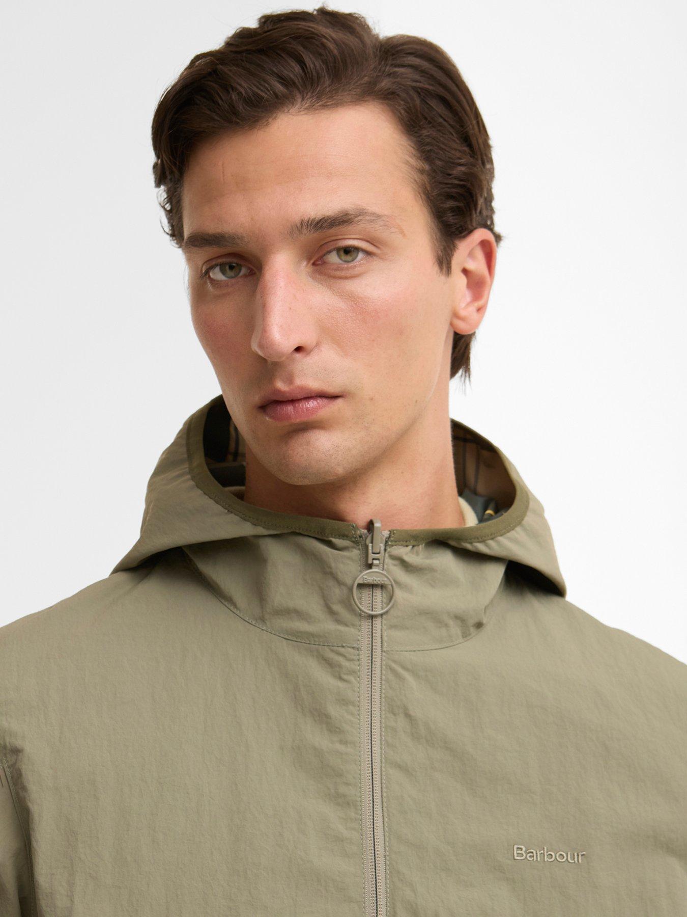  image of barbour-reversible-kemble-showerproof-jacket-olive