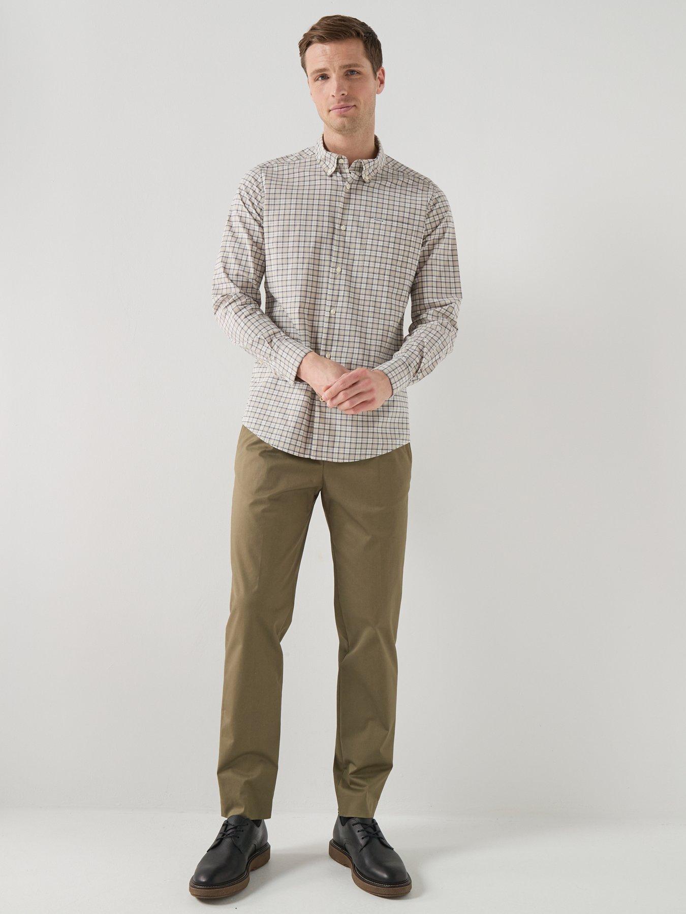 Image 3 of 4 of Barbour Bellamy Cotton Trousers - Olive