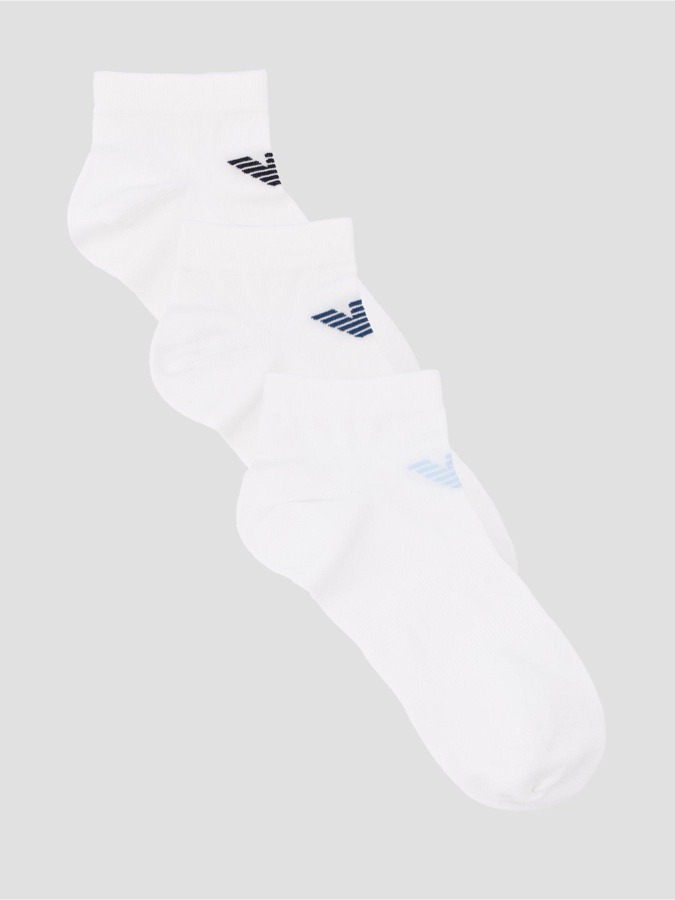 emporio-armani-bodywear-3-pack-eagle-trainer-liner-socks-white