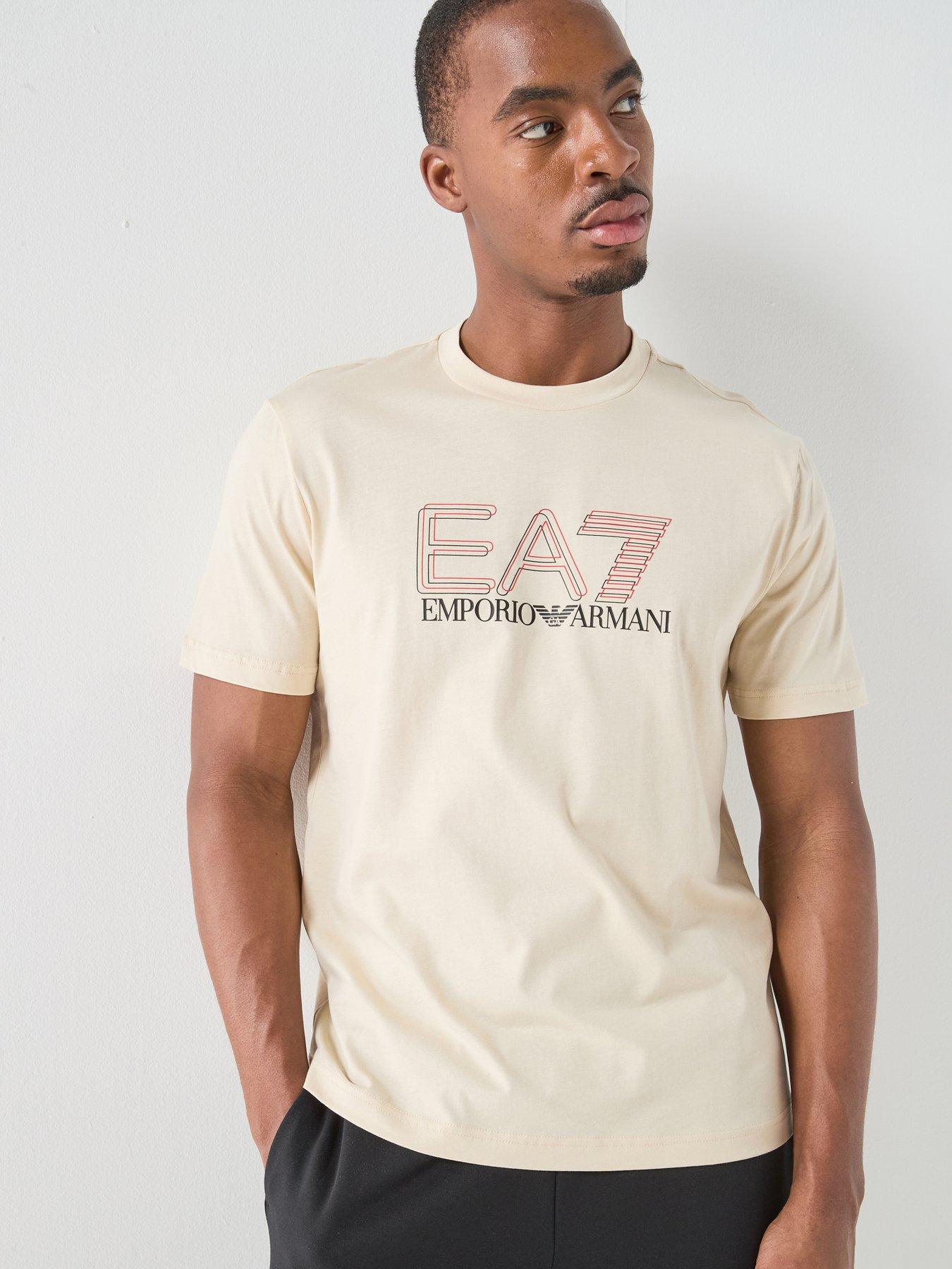 EA7 Emporio Armani Train Visibility T-Shirt - Light Grey