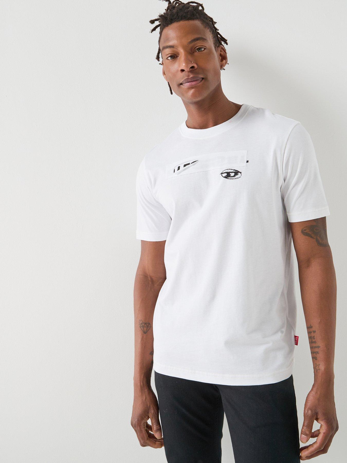 Diesel Diesel D Oval Small Logo T-shirt - White