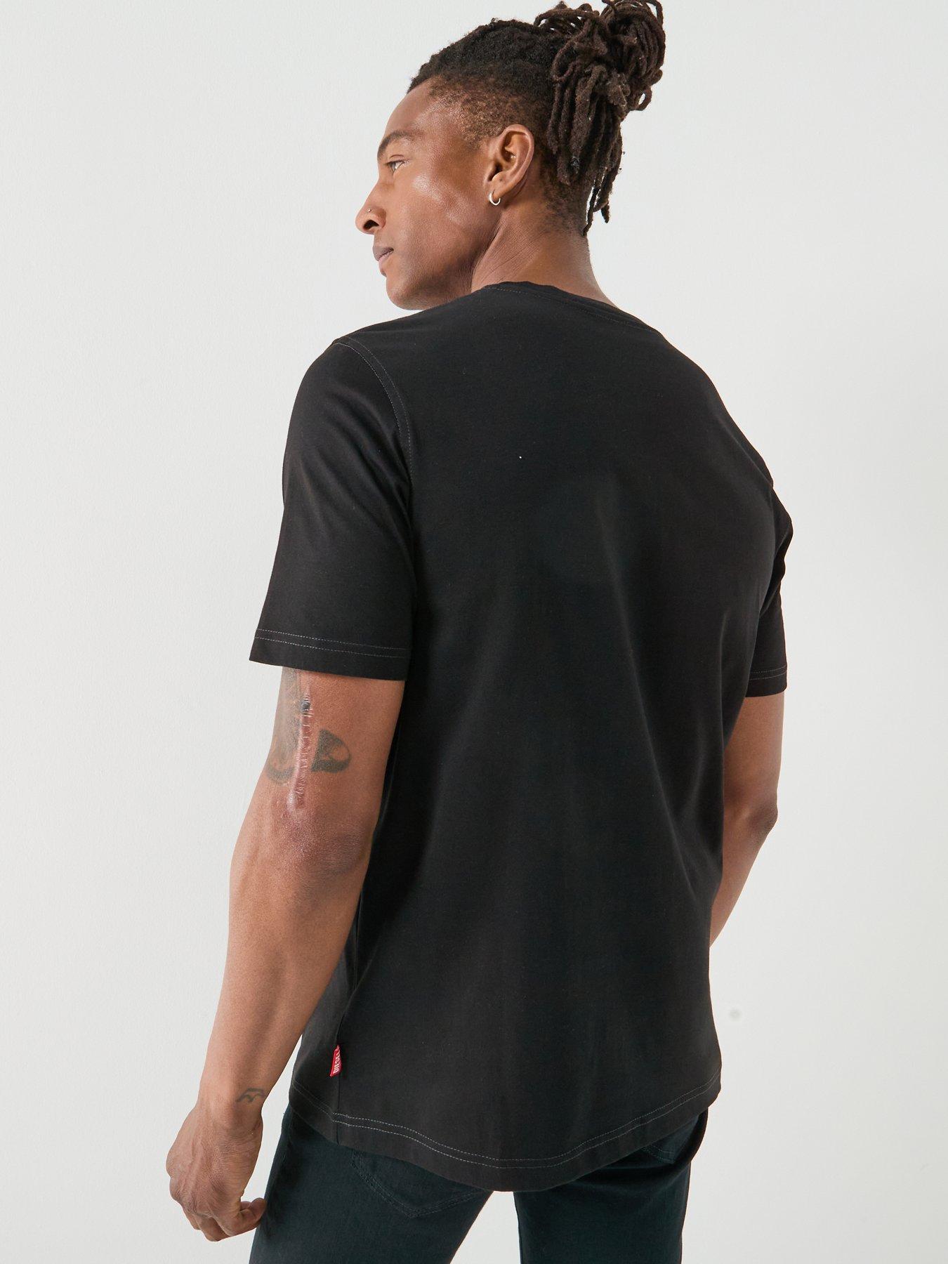 Image 2 of 6 of Diesel Graphic T-Shirt - Black