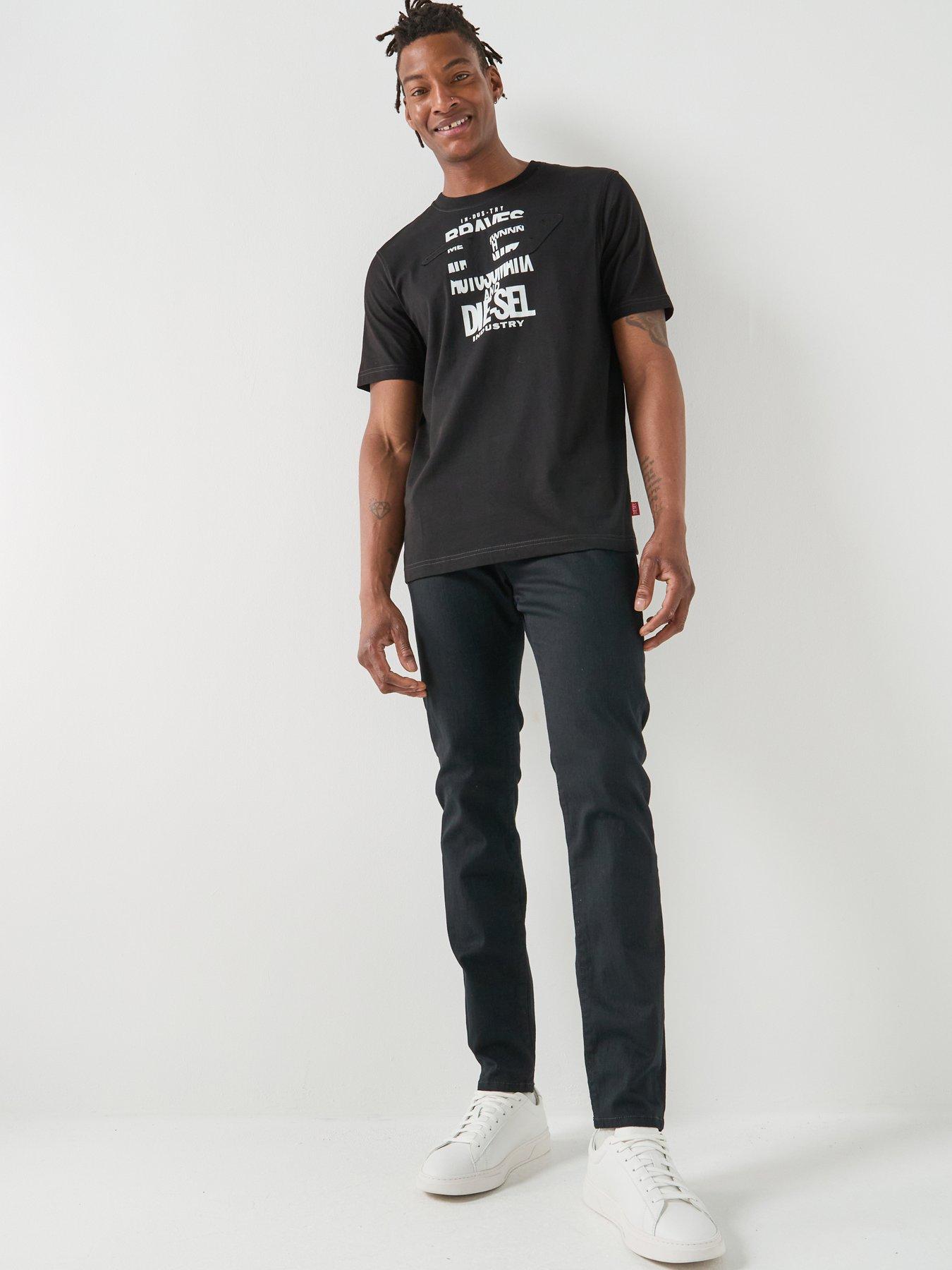 Image 3 of 6 of Diesel Graphic T-Shirt - Black
