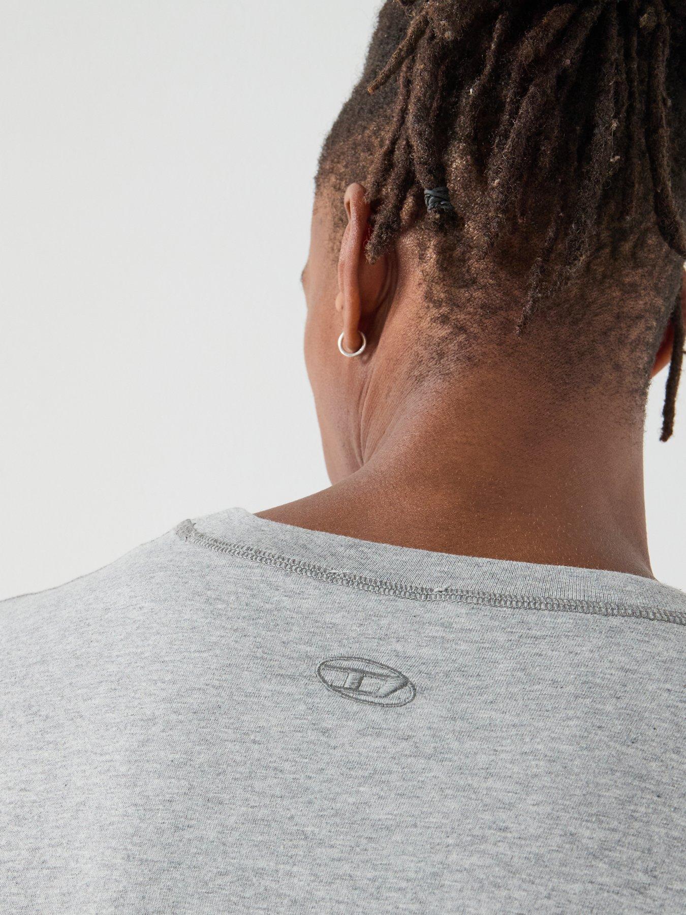 Image 5 of 5 of Diesel Graphic T-Shirt - Grey
