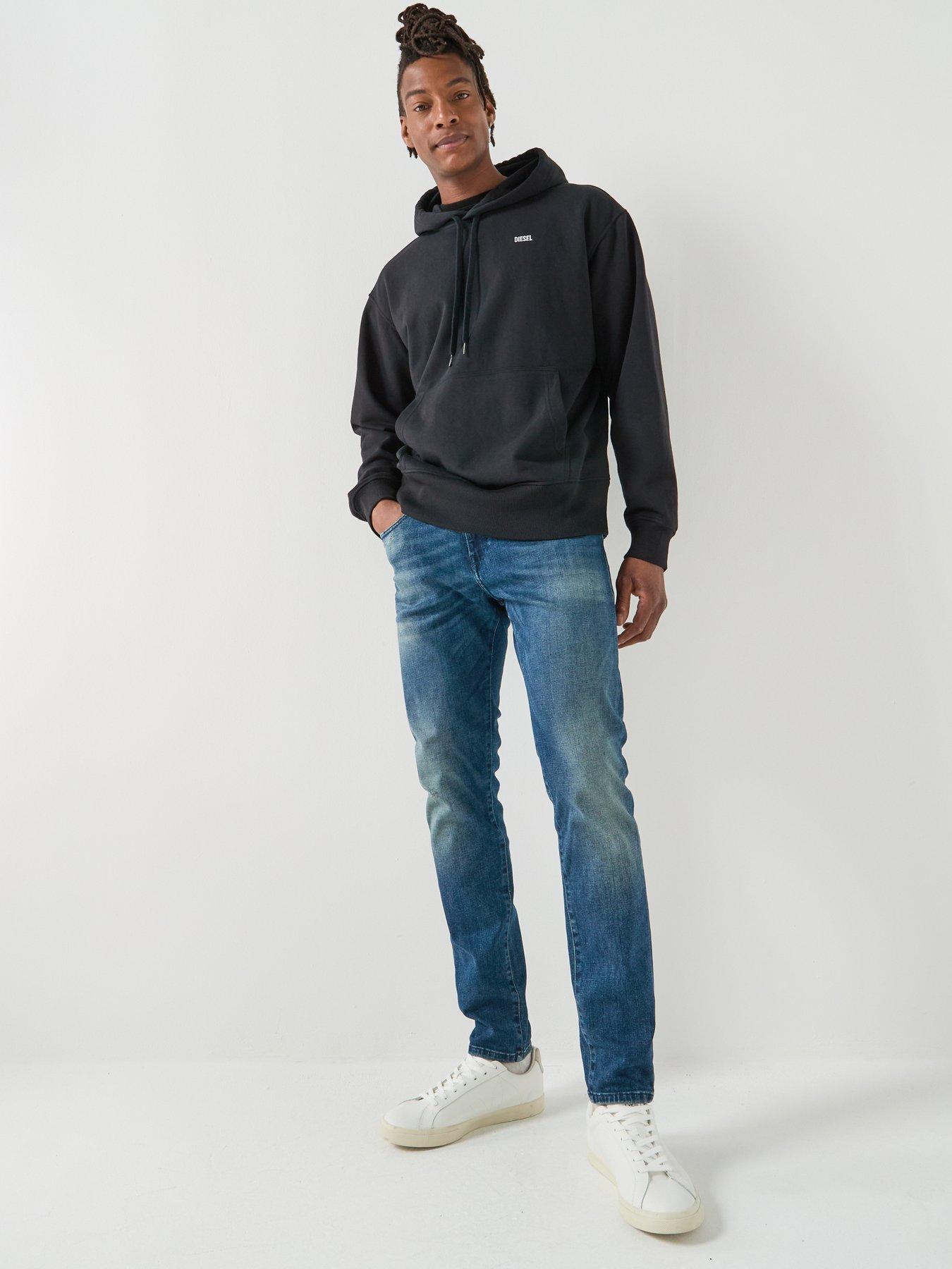 Image 3 of 6 of Diesel D Oval Overhead Hoodie - Black