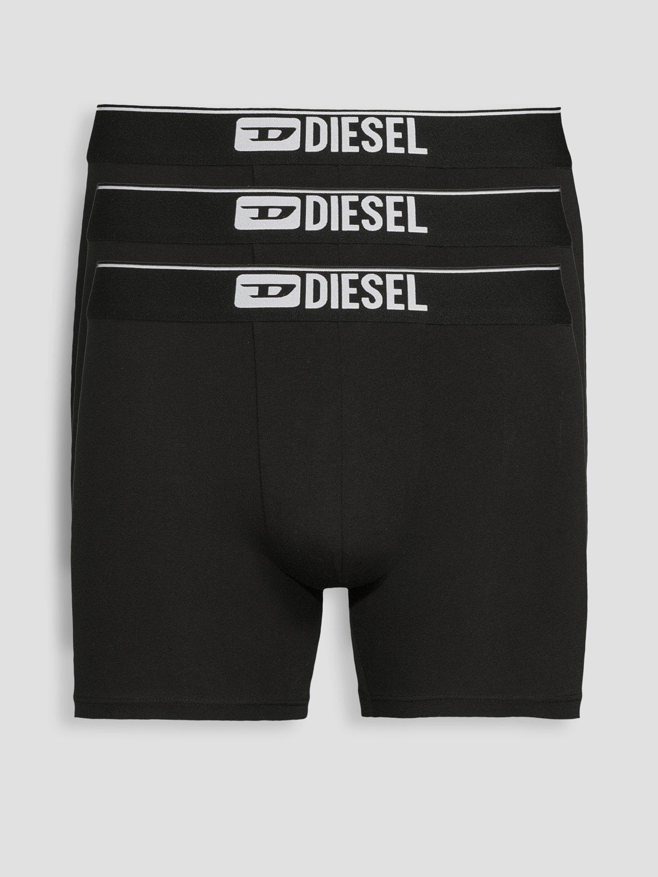 Diesel Damien 3 Pack Boxers - Black