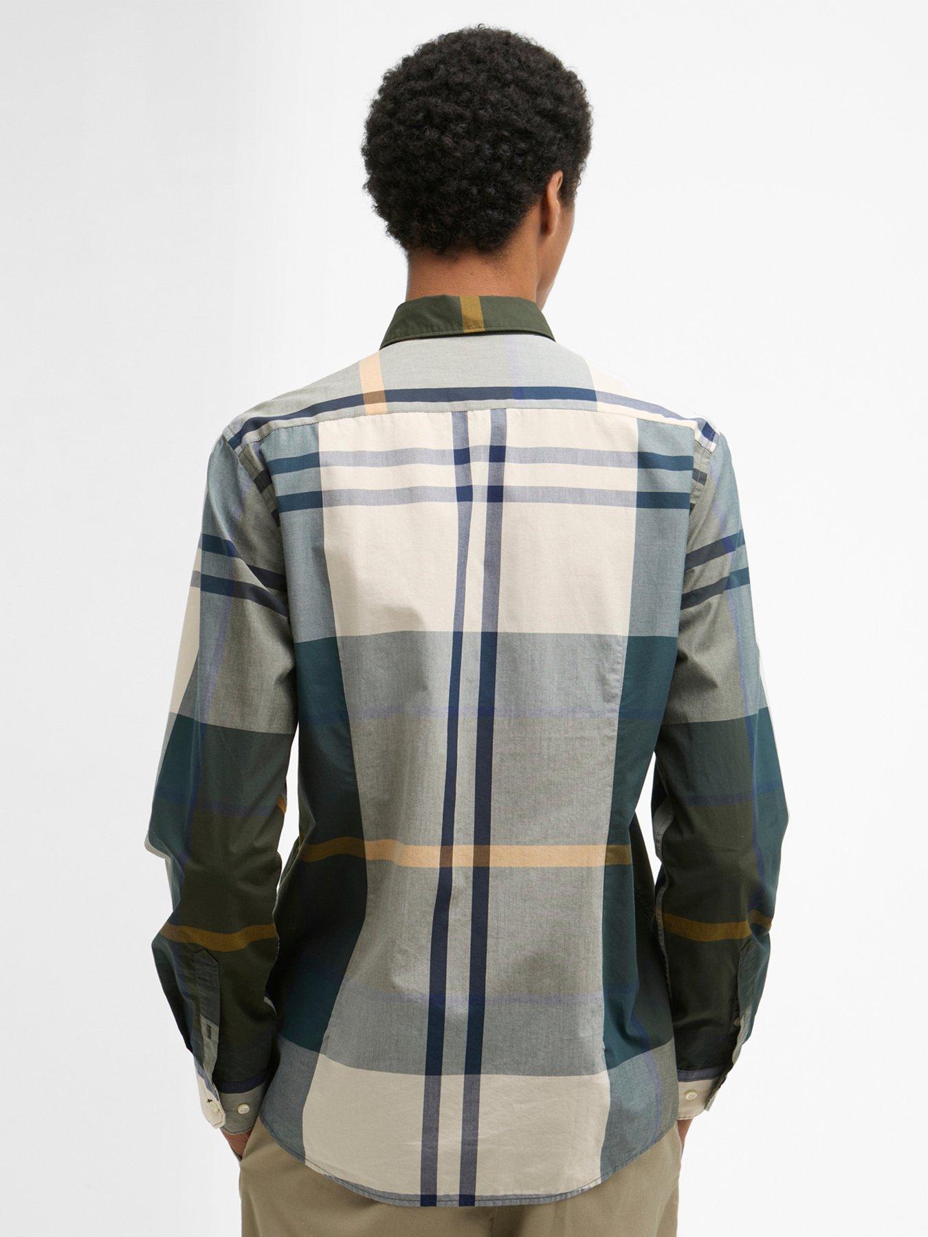  image of barbour-harris-tailored-shirt-multi