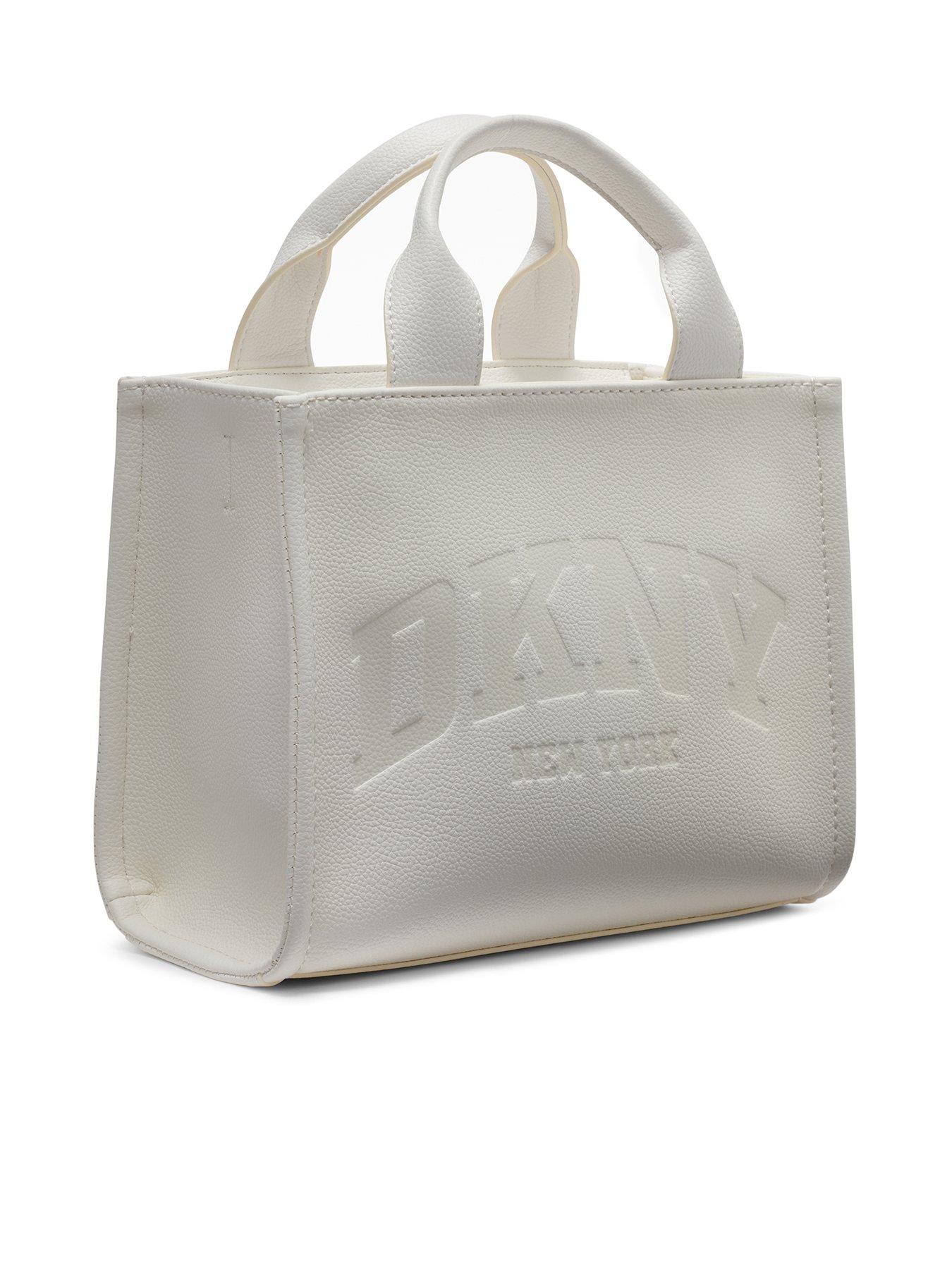 Image 3 of 5 of DKNY Hadlee Small Tote - White