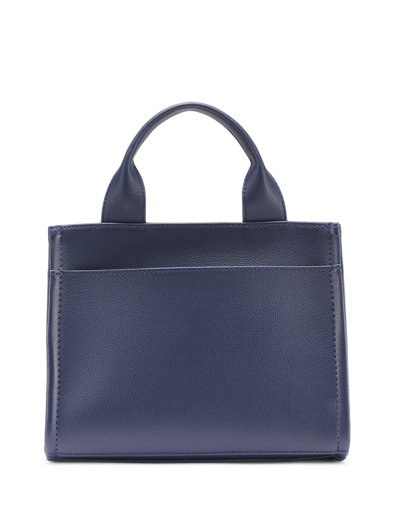 Image 2 of 5 of DKNY Hadlee Small Canvas Tote Bag - Navy