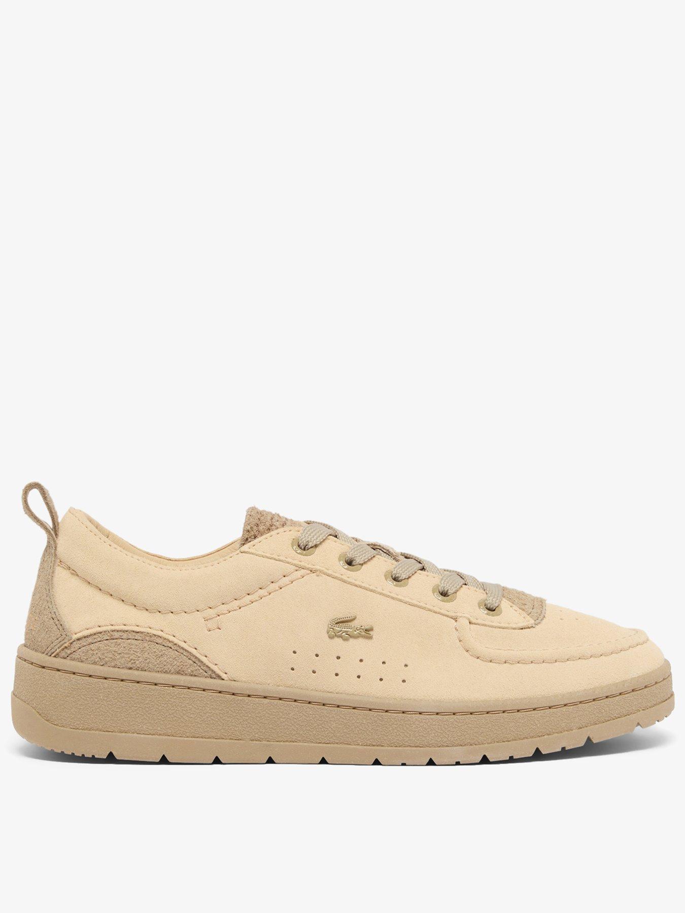 Lacoste Umpire Trainers - Light Beige