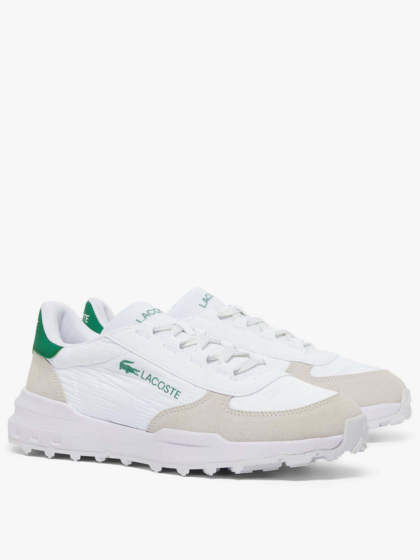 Image 2 of 6 of Lacoste Elite Actv Evo Trainers - White