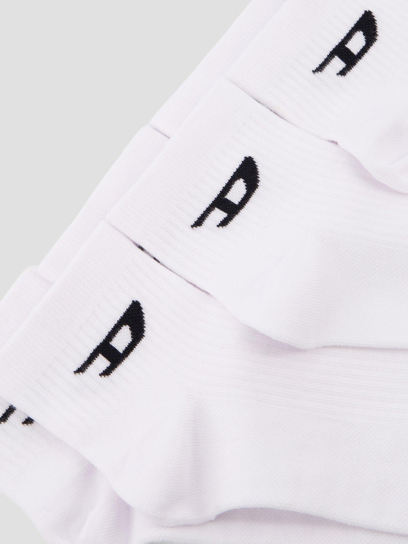  image of diesel-damien-3-pack-socks-white