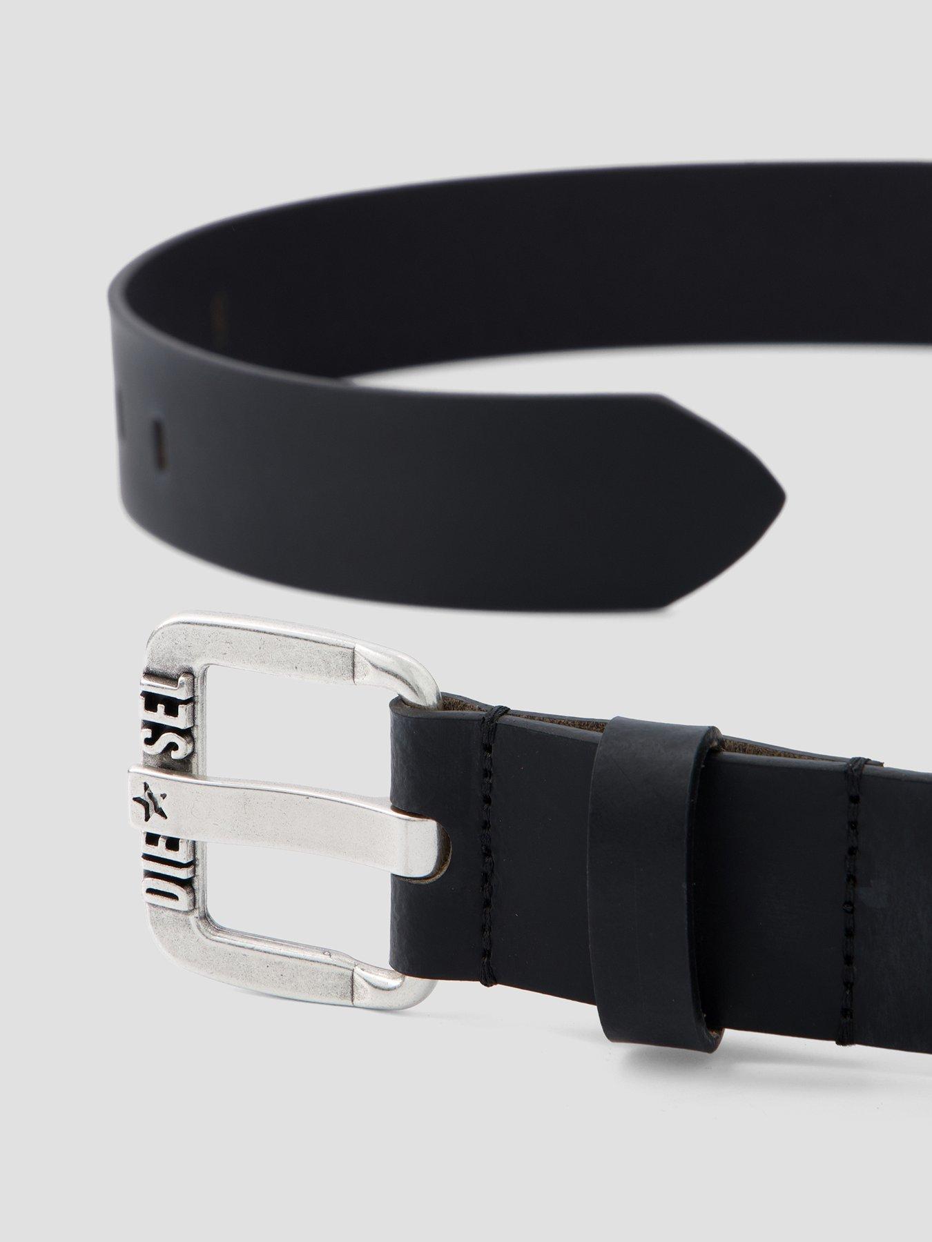  image of diesel-leather-belt-black