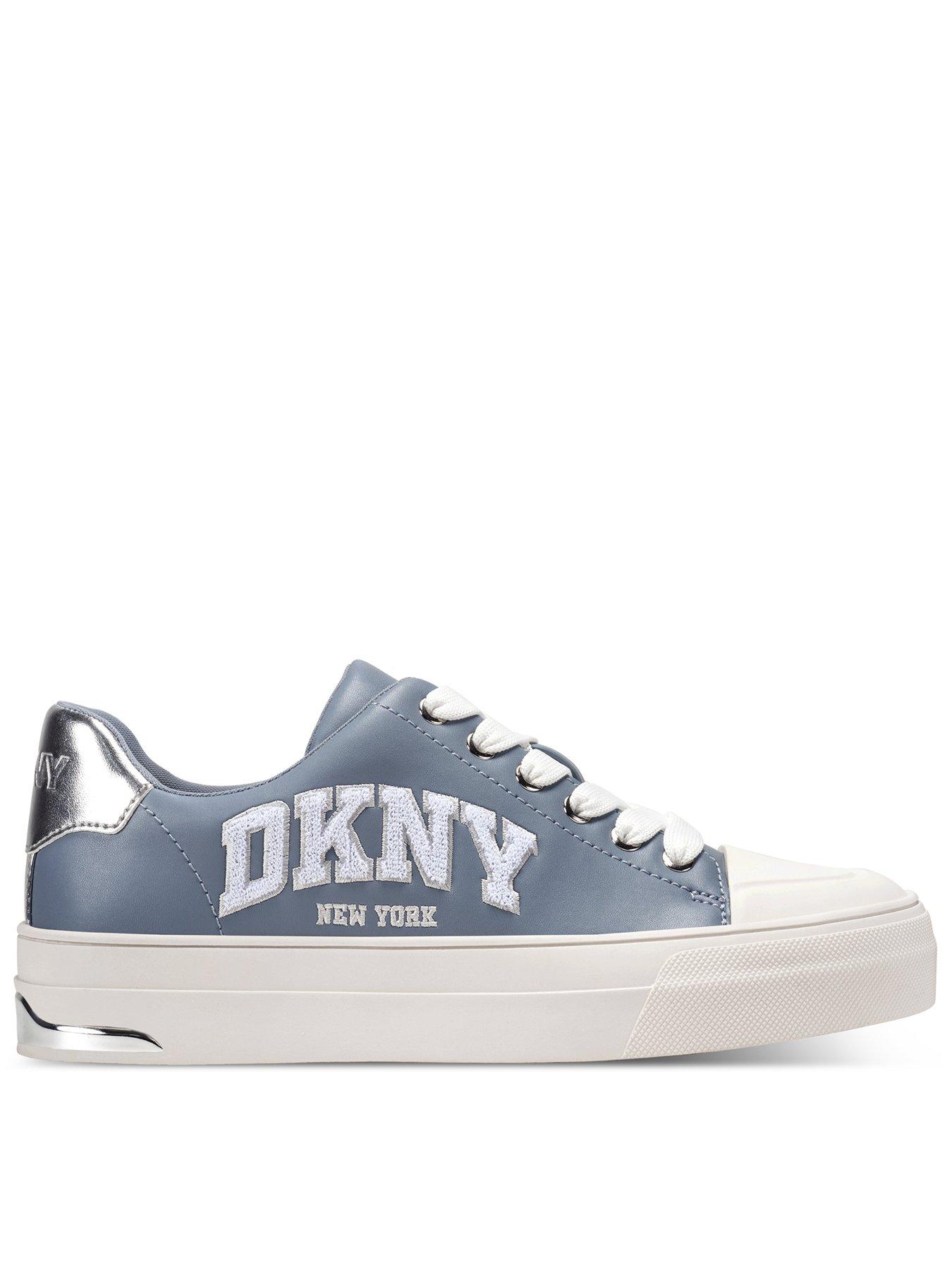 DKNY York - Lace Up Trainers 40mm - Blue