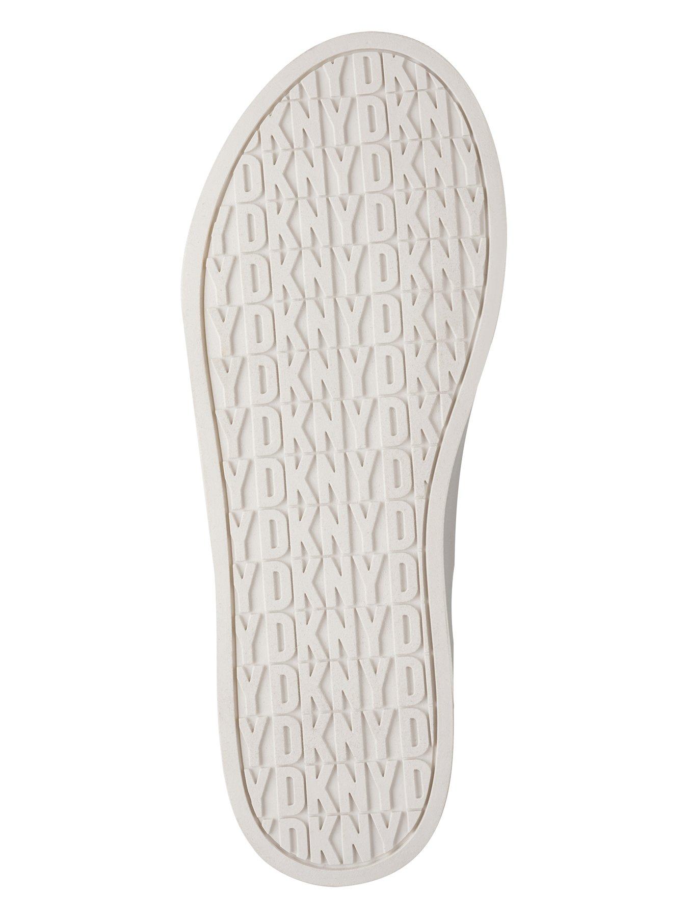 Image 5 of 5 of DKNY York - Lace Up Trainers 40mm - Blue