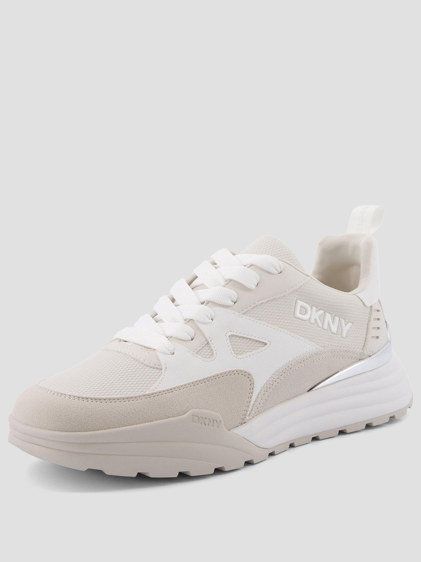 Image 2 of 7 of DKNY Zandrae - Lace Up Sneaker 60mm - White