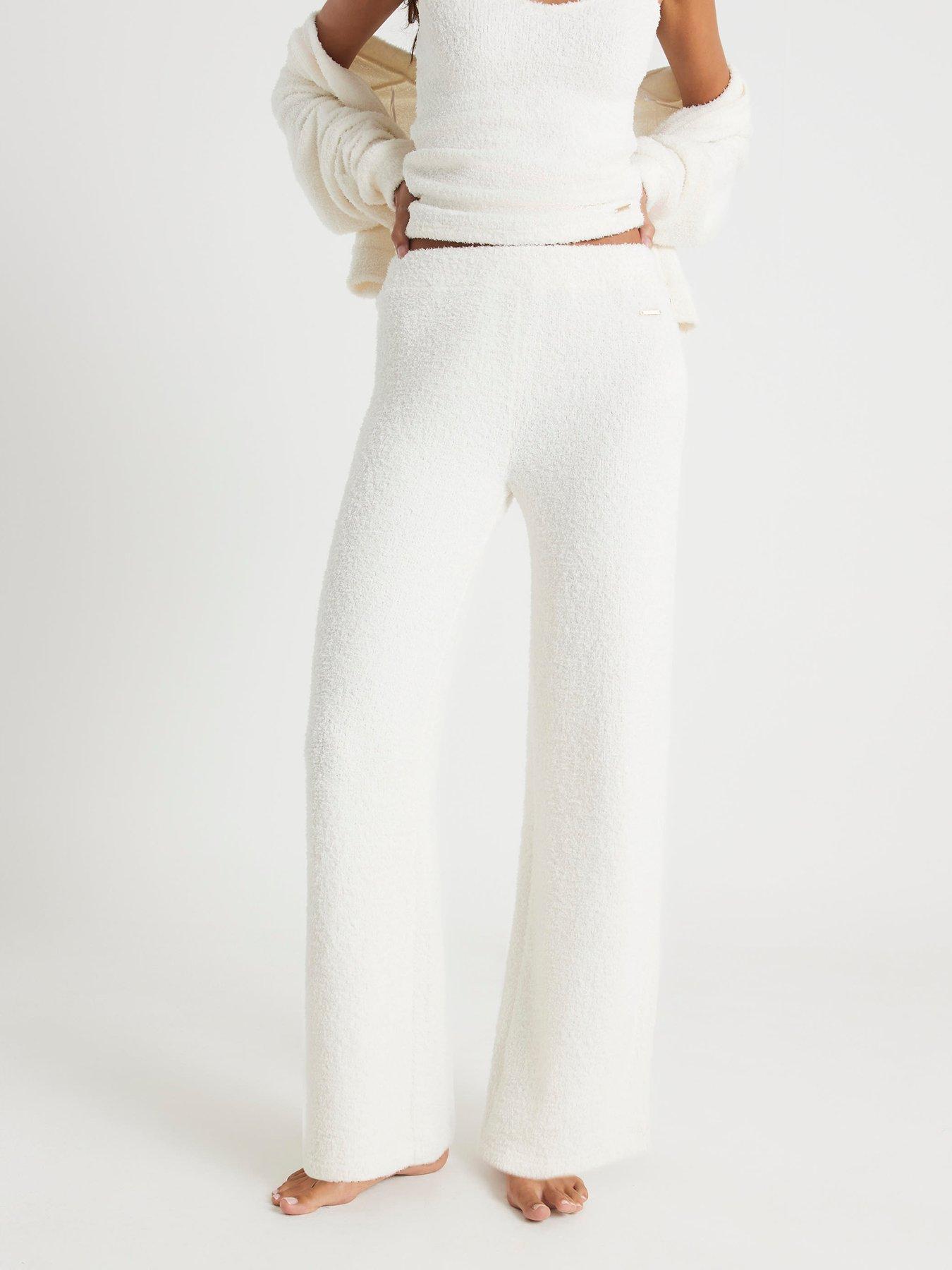  image of river-island-cosy-trouser-co-cream