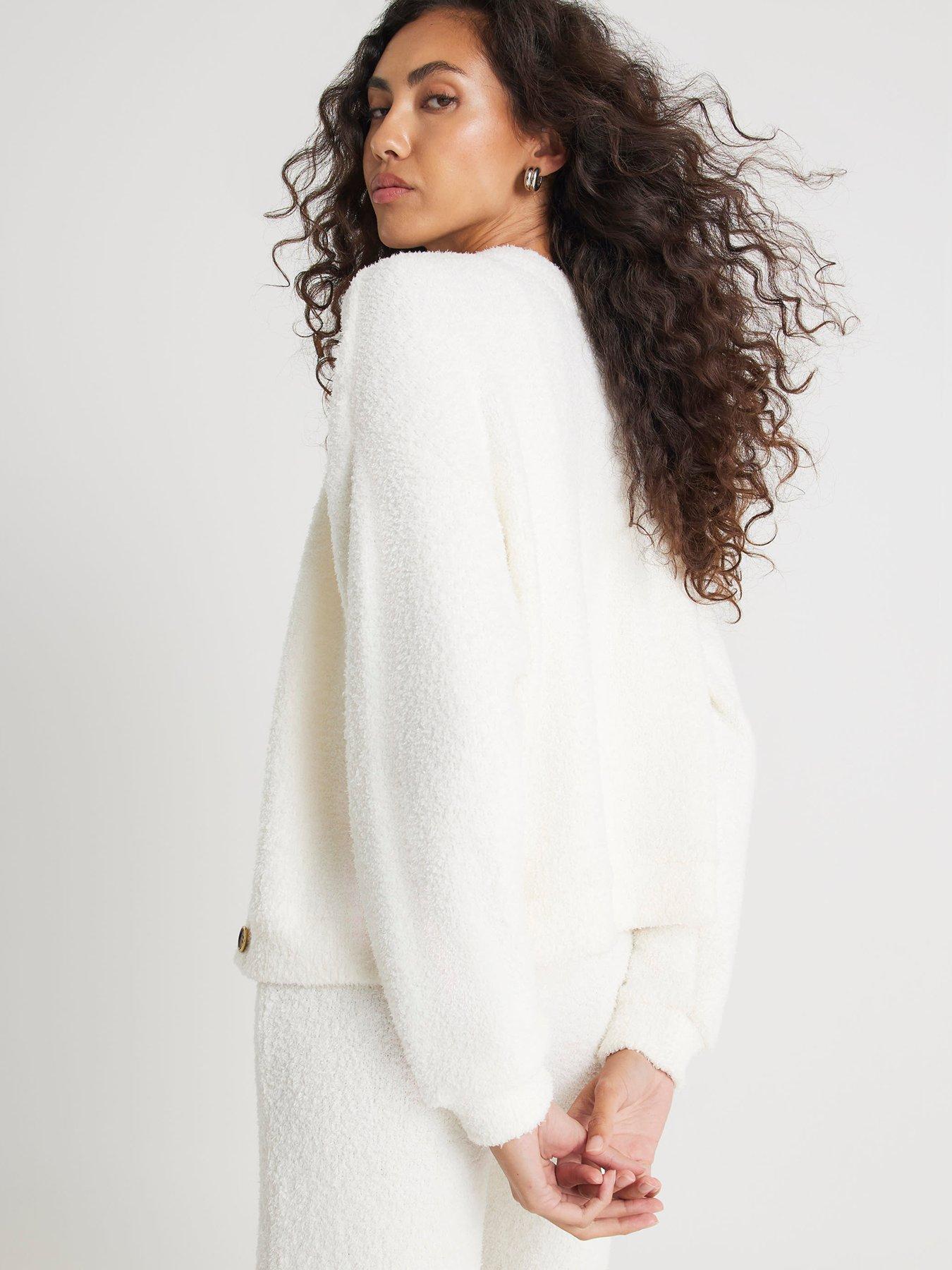 stillFront image of river-island-cosy-cardi-co-cream