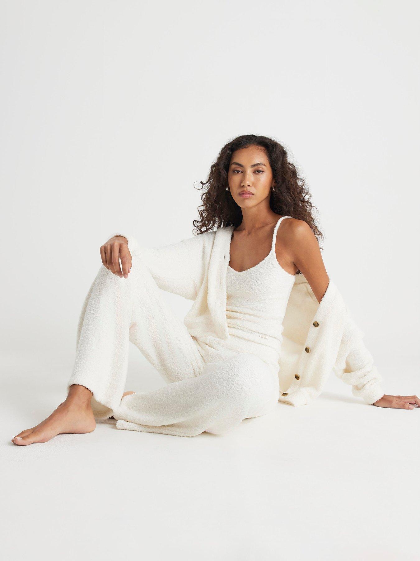  image of river-island-cosy-cardi-co-cream