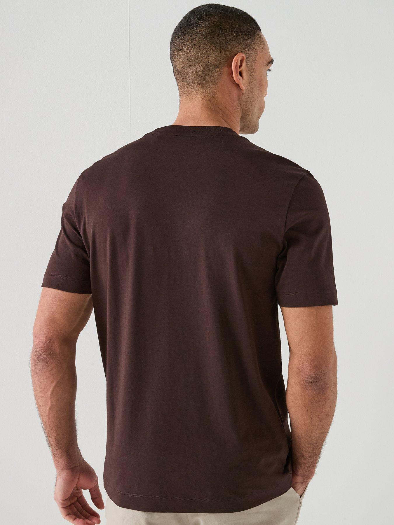  image of boss-thompson-01-t-shirt-brown