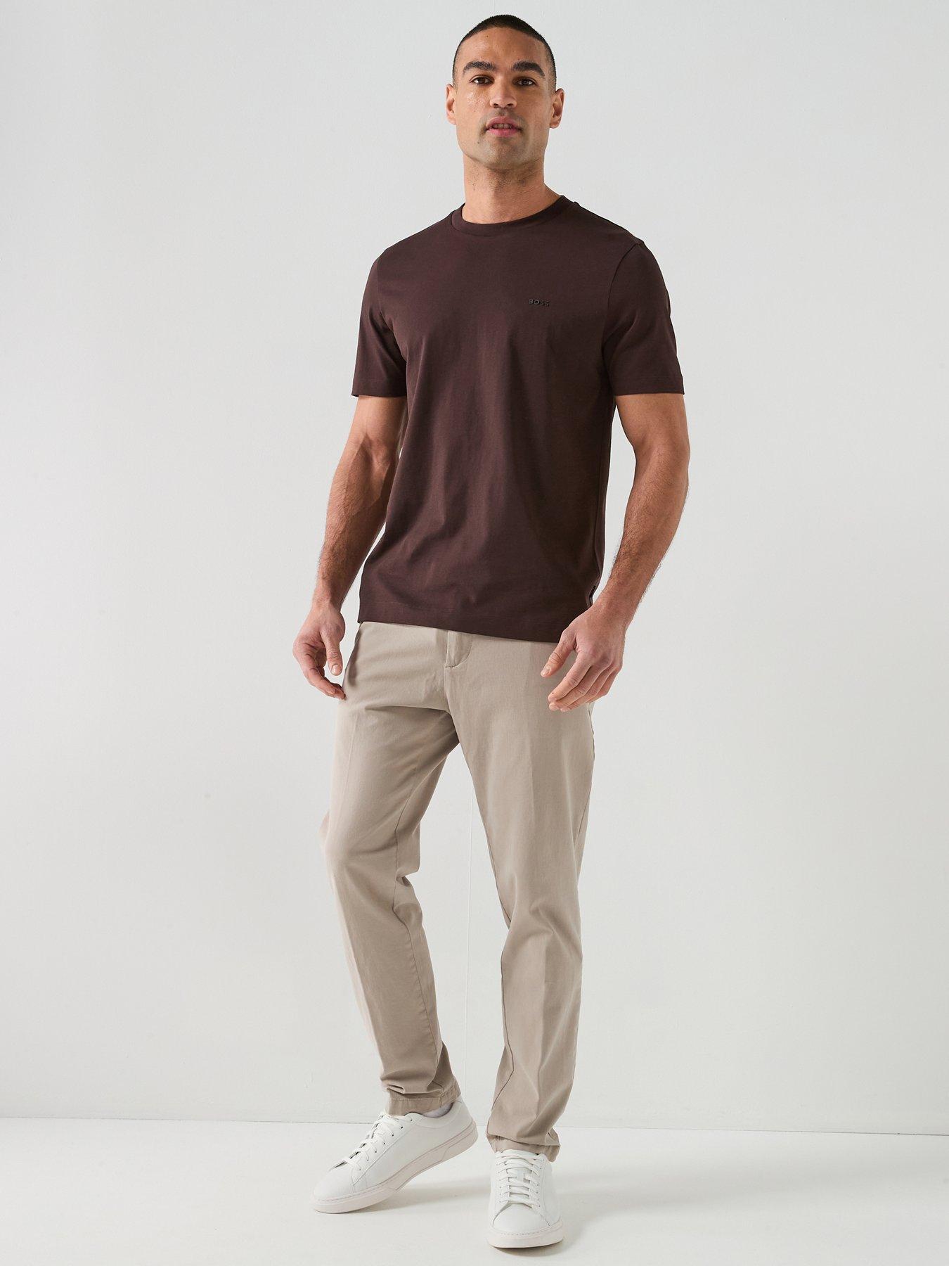  image of boss-thompson-01-t-shirt-brown