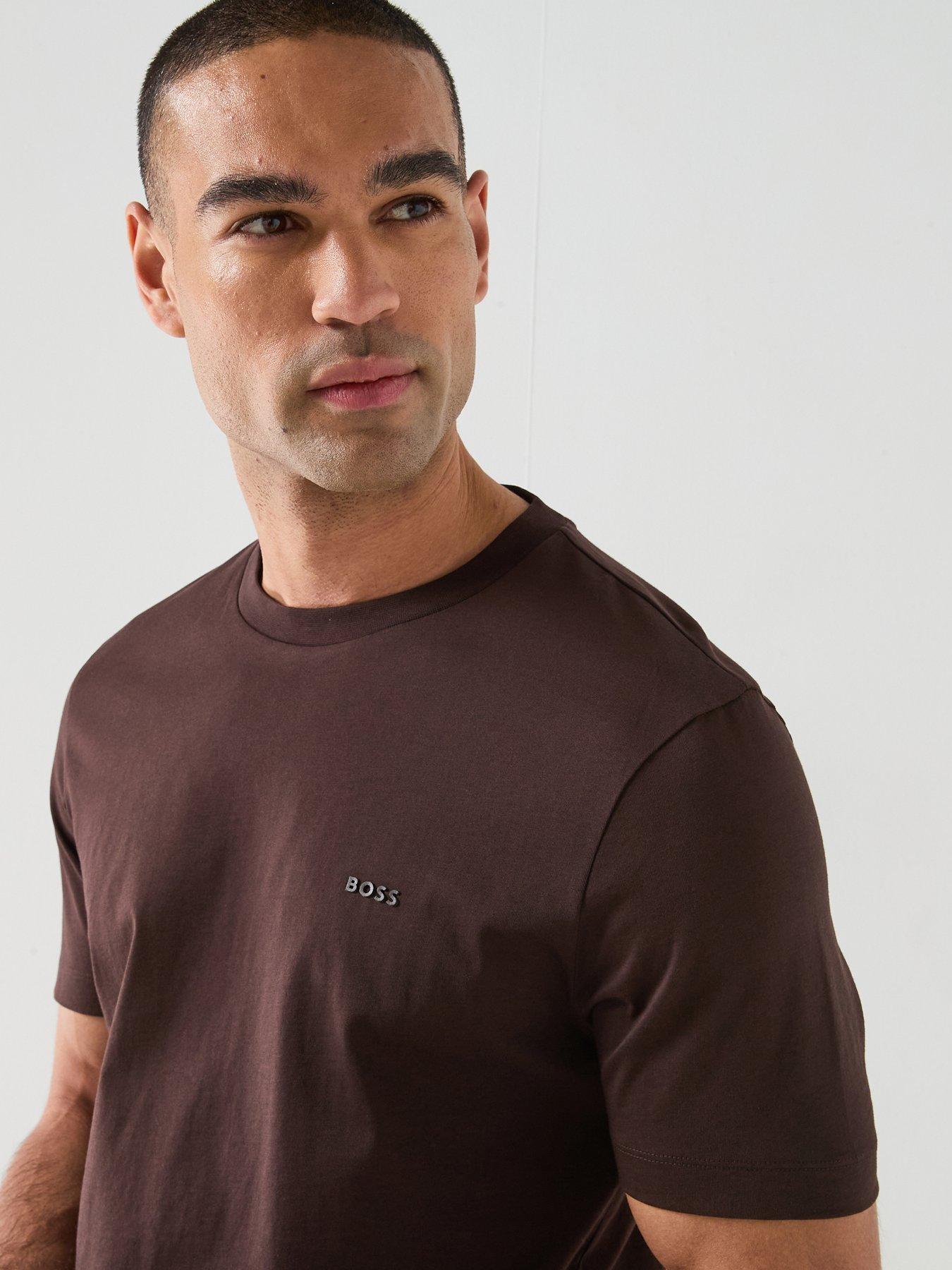  image of boss-thompson-01-t-shirt-brown