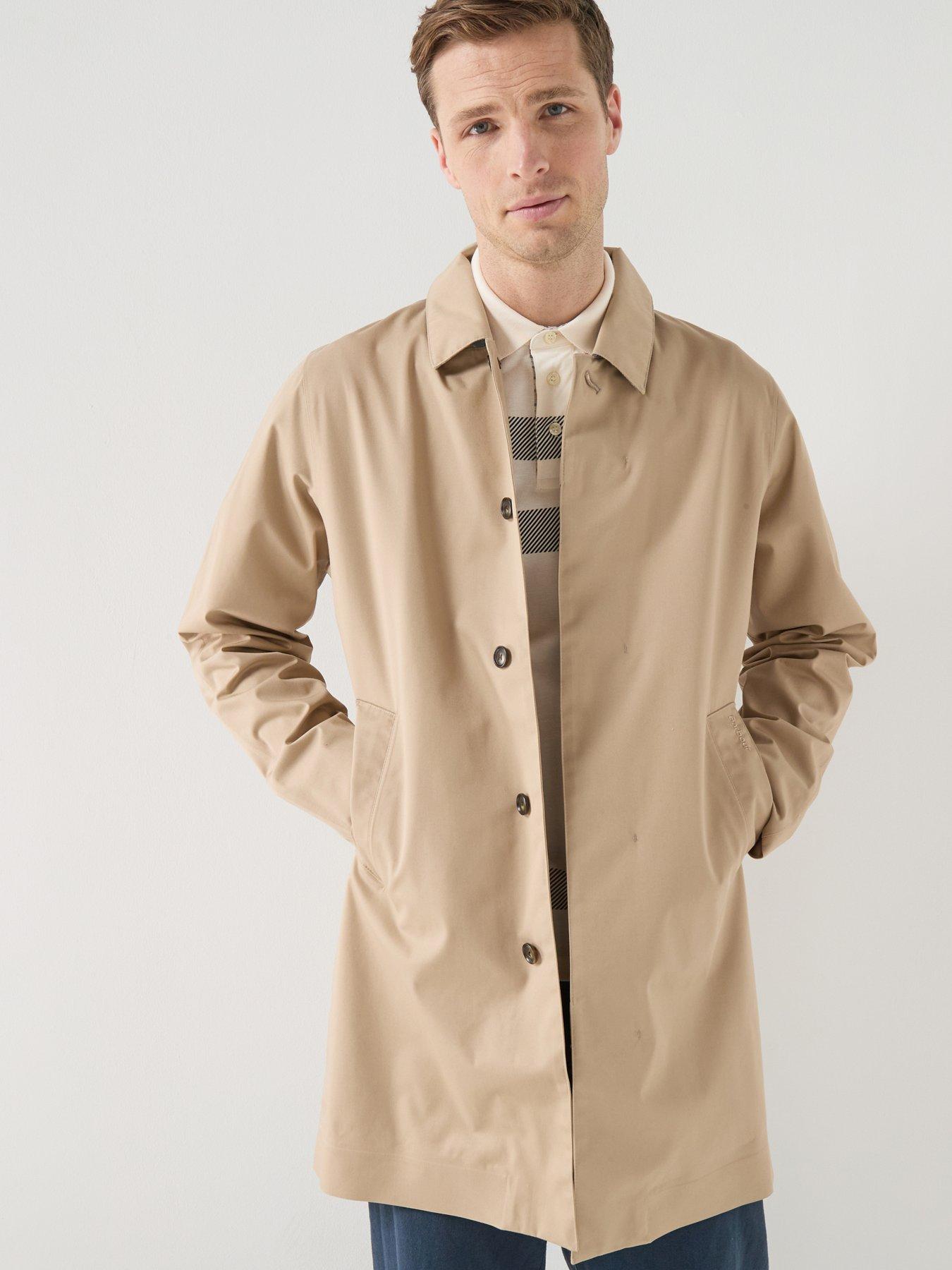 Barbour Barbour Rokig Waterproof Mac Jacket - Beige