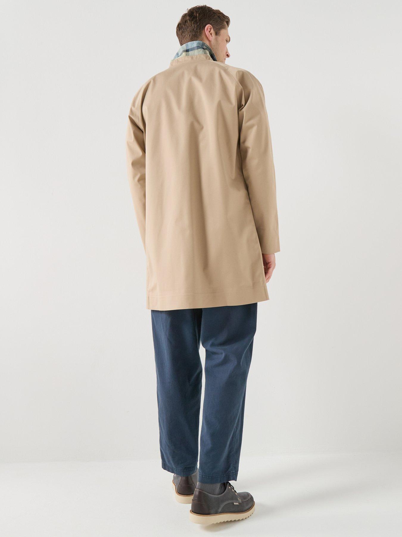 stillFront image of barbour-rokig-waterproof-mac-jacket-beige