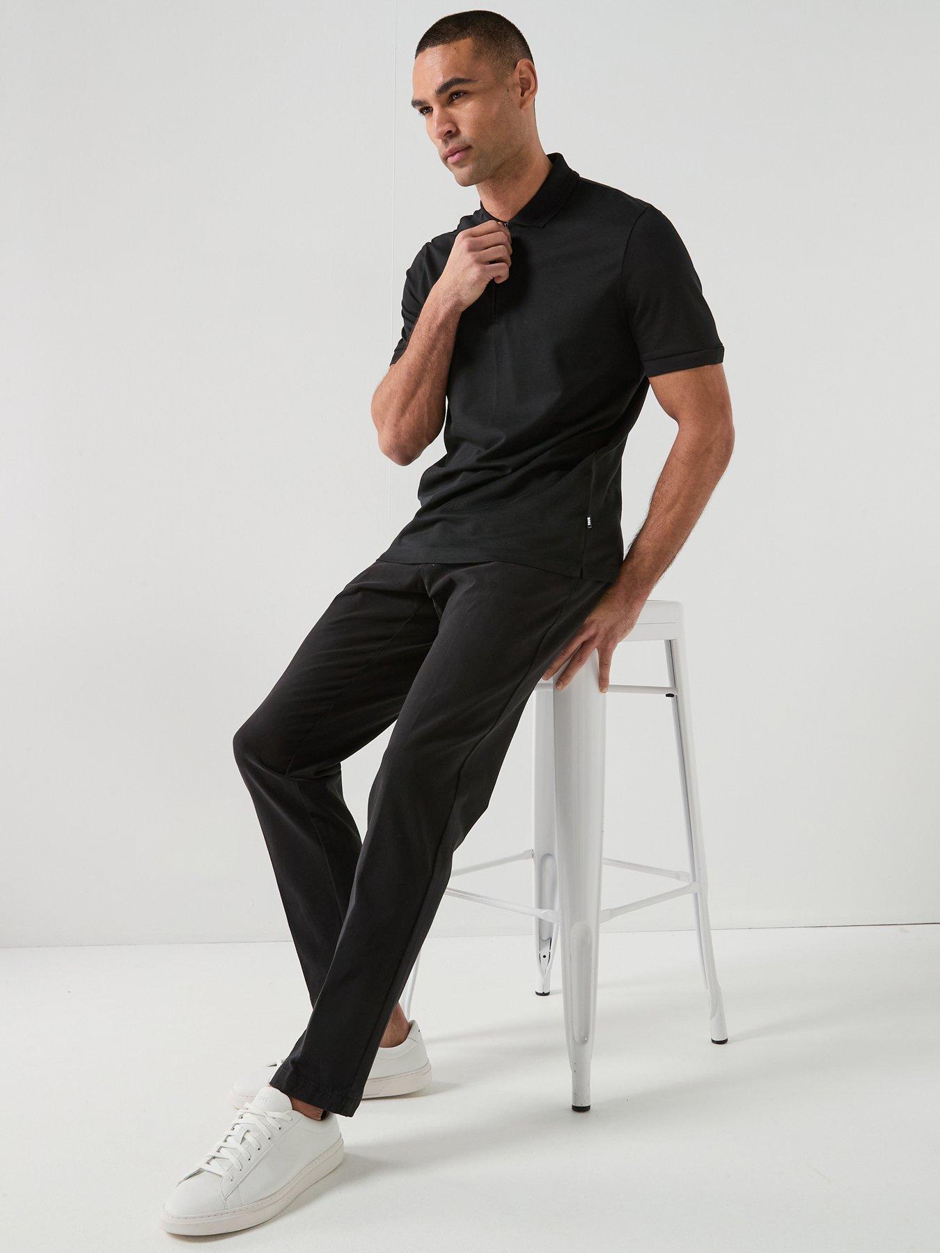 Image 4 of 5 of BOSS Modern Fit Chinos - Black
