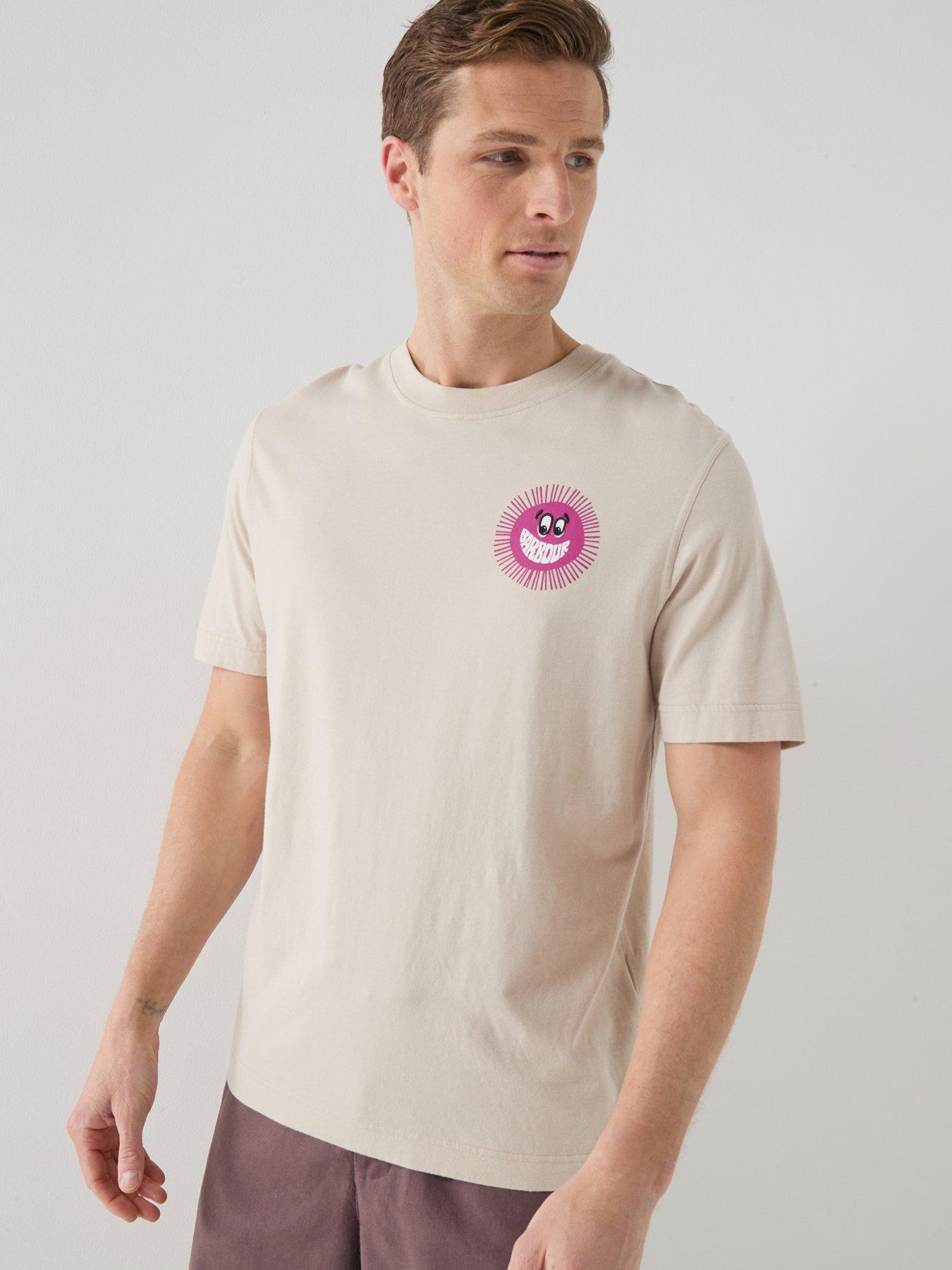Barbour Westbury Graphic T-Shirt - Beige