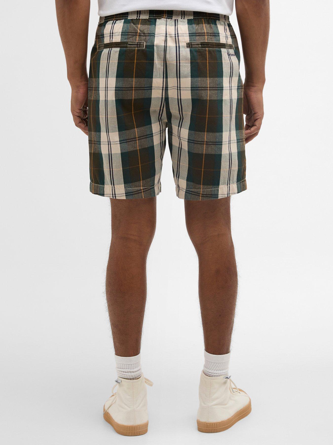 Image 2 of 5 of Barbour Tartan Relaxed Shorts - Multi