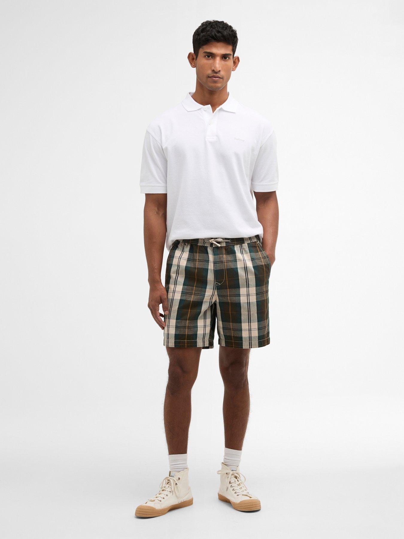 Image 3 of 5 of Barbour Tartan Relaxed Shorts - Multi