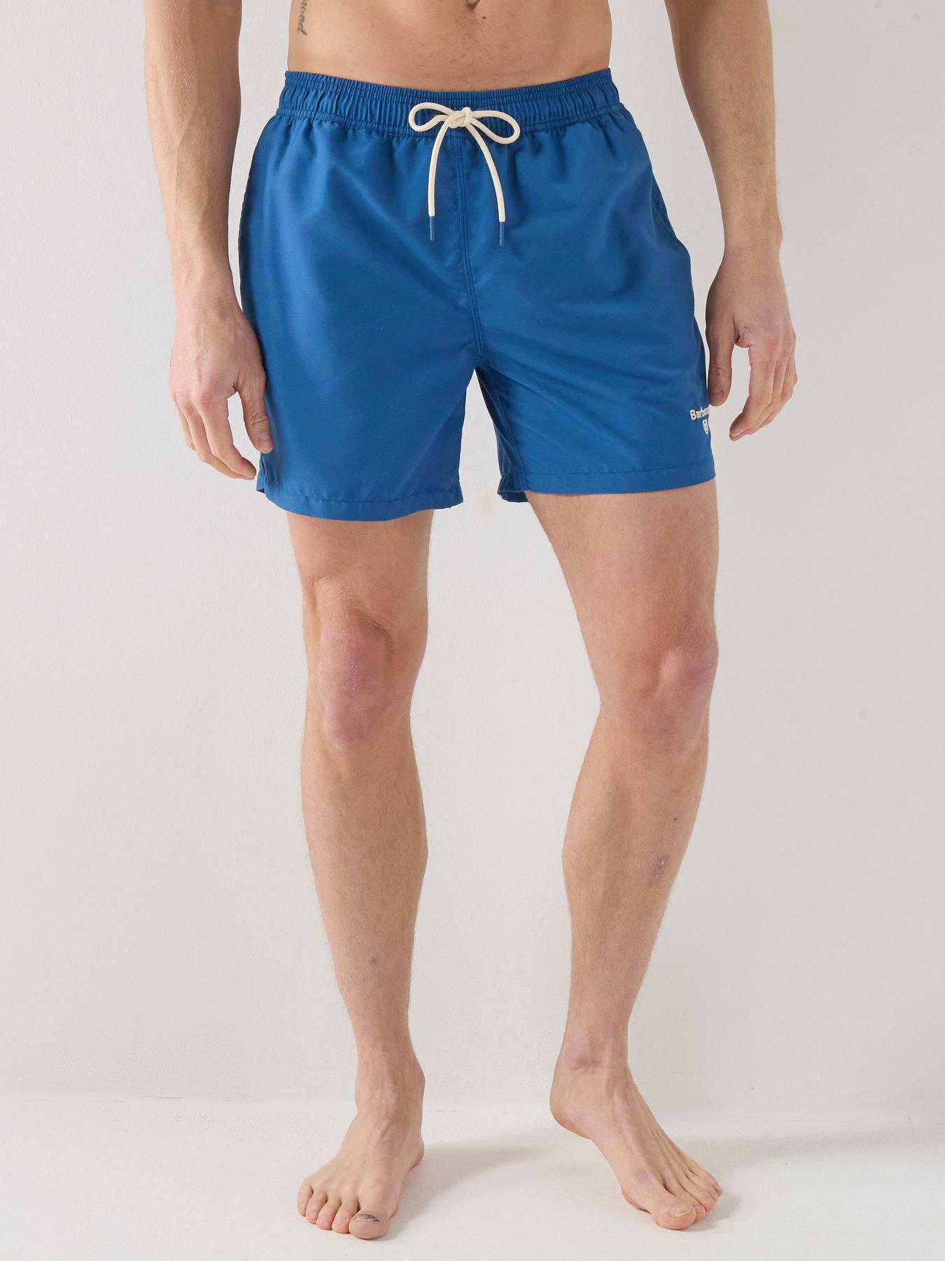 Barbour Staple Logo 5" Swim Shorts - Blue