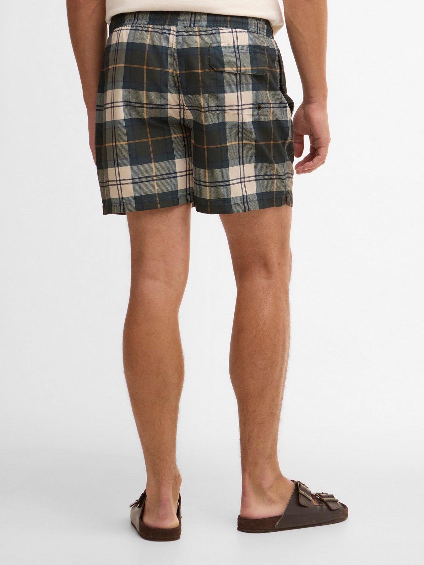 Image 2 of 6 of Barbour Staple Tartan Swim Shorts - Dark Multi