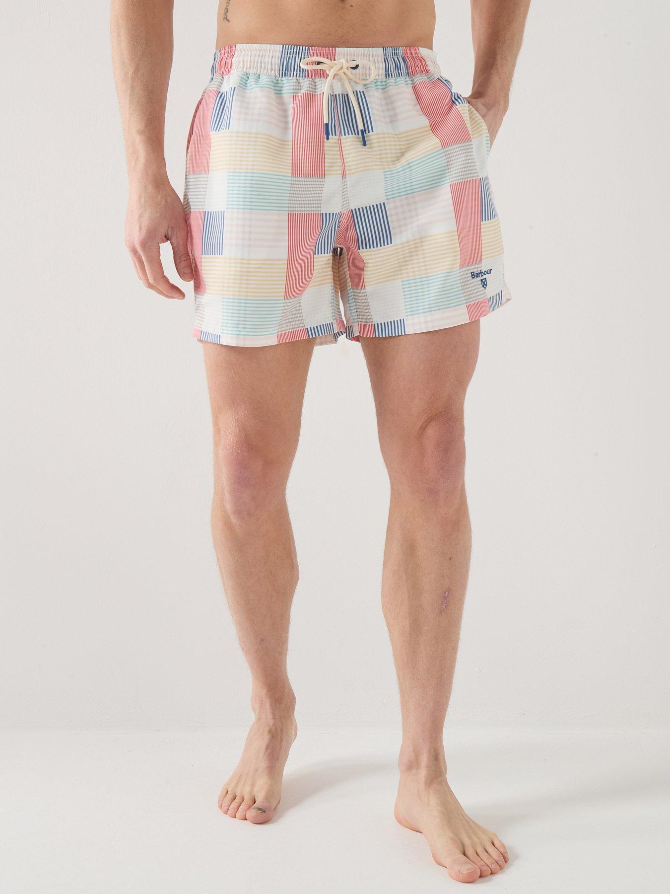  image of barbour-patch-swim-shorts-multi